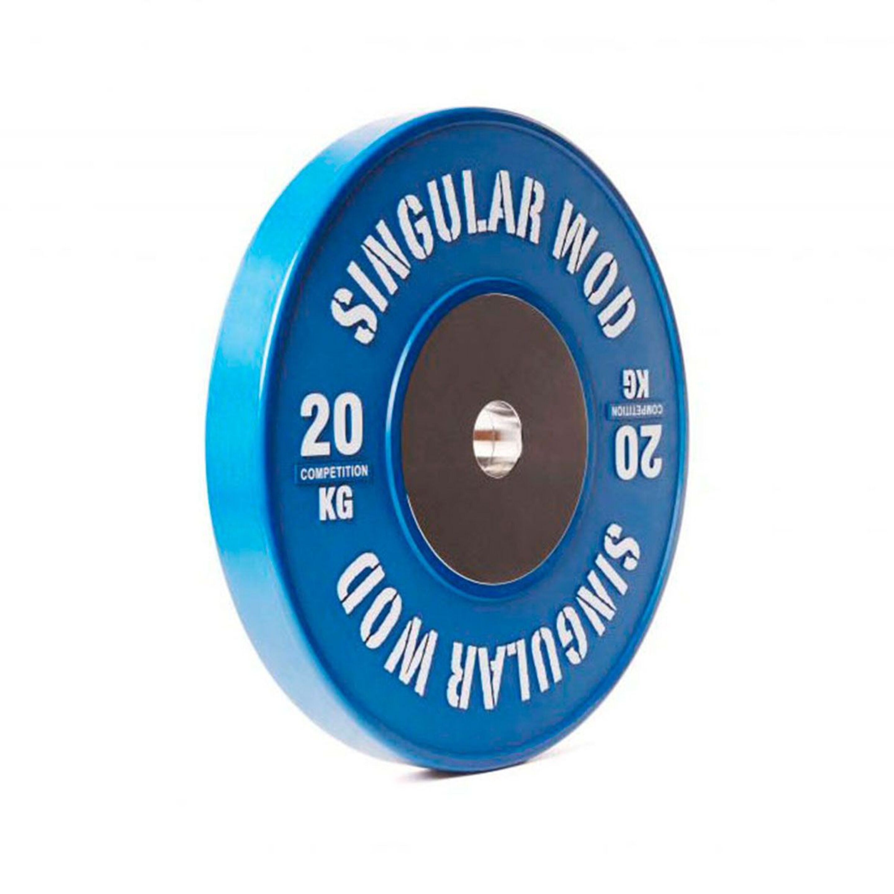 Disco Olímpico De 20 Kg Singular Wod - azul - 