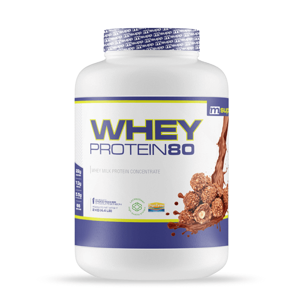 Whey Protein80 - 2 Kg De Mm Supplements Sabor Bombón Rocher