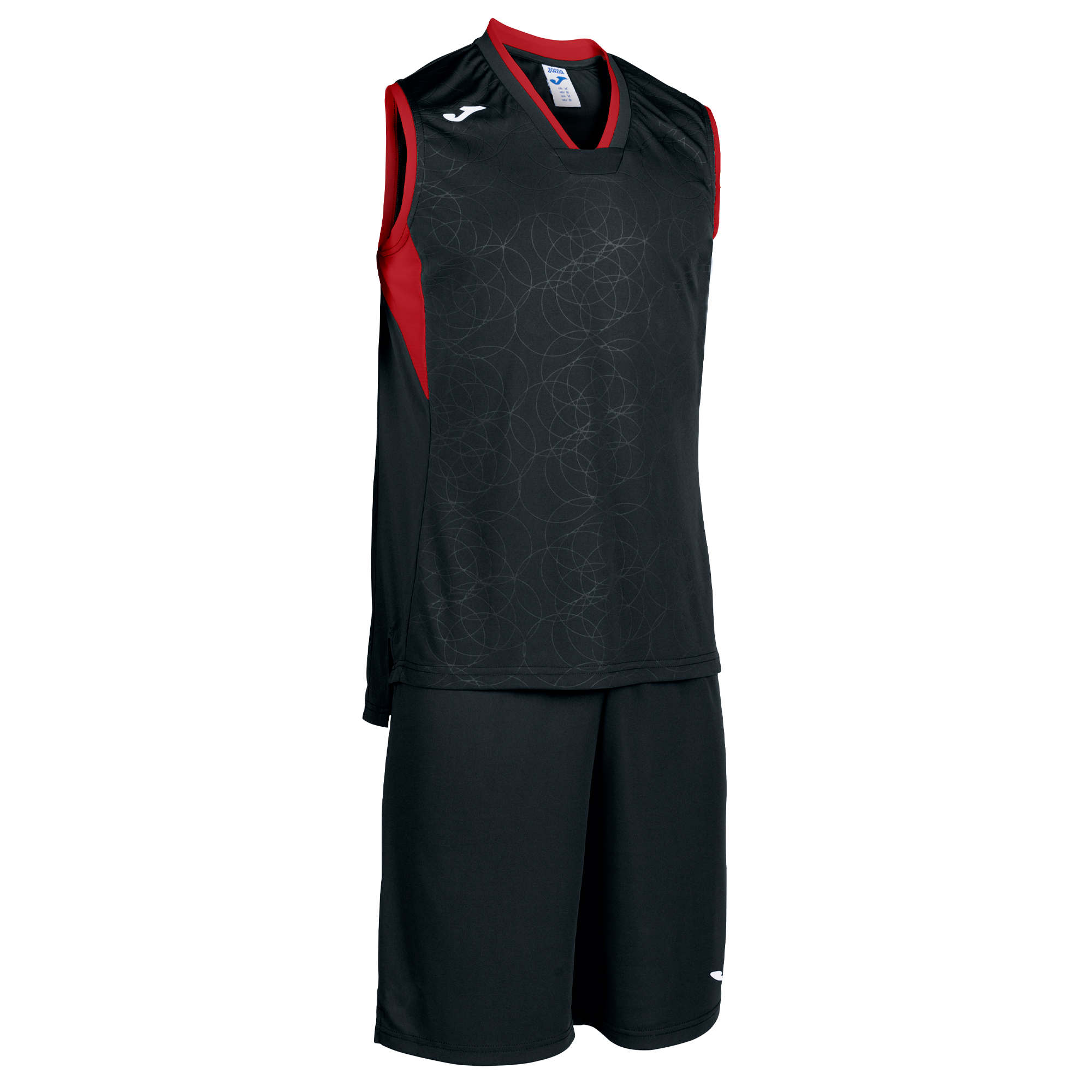 Set Joma Campus Negro Rojo