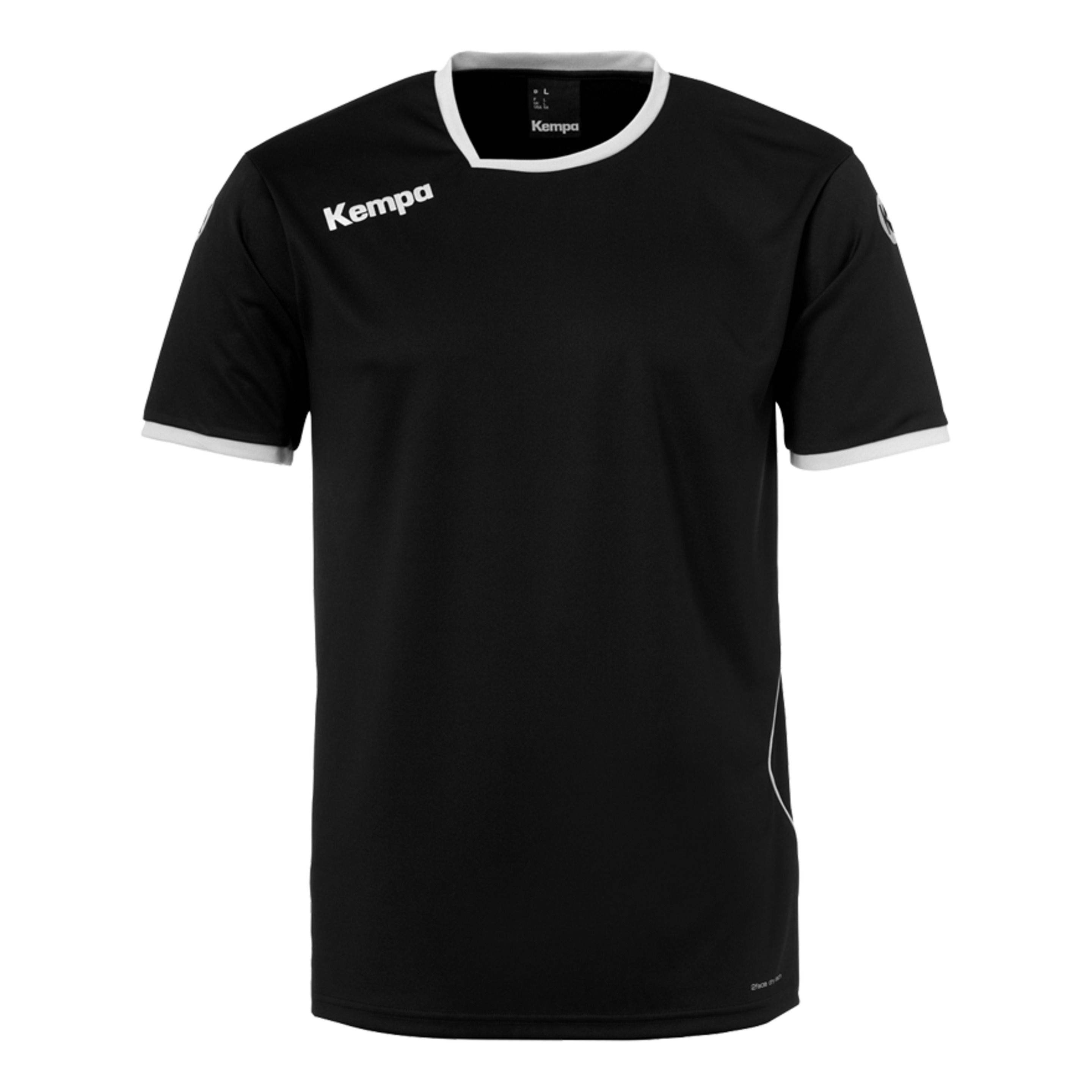 Curve Camiseta Negro/blanco Kempa