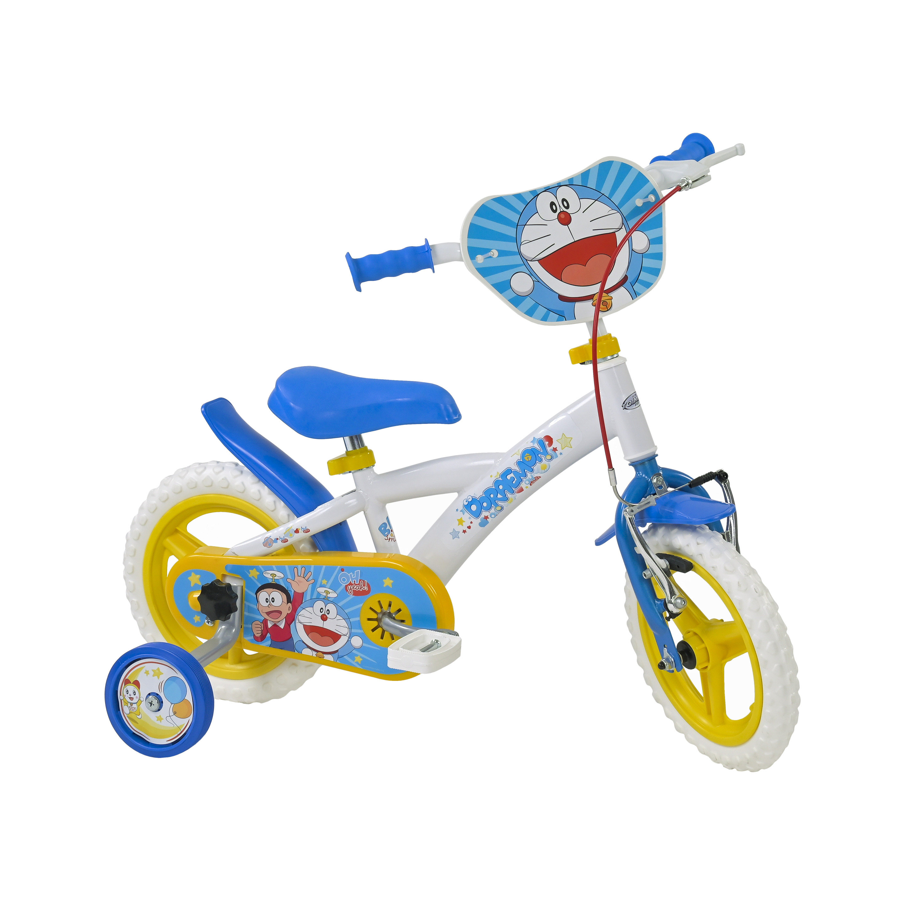 Bicicleta 12"en71 Doraemon - blanco - 