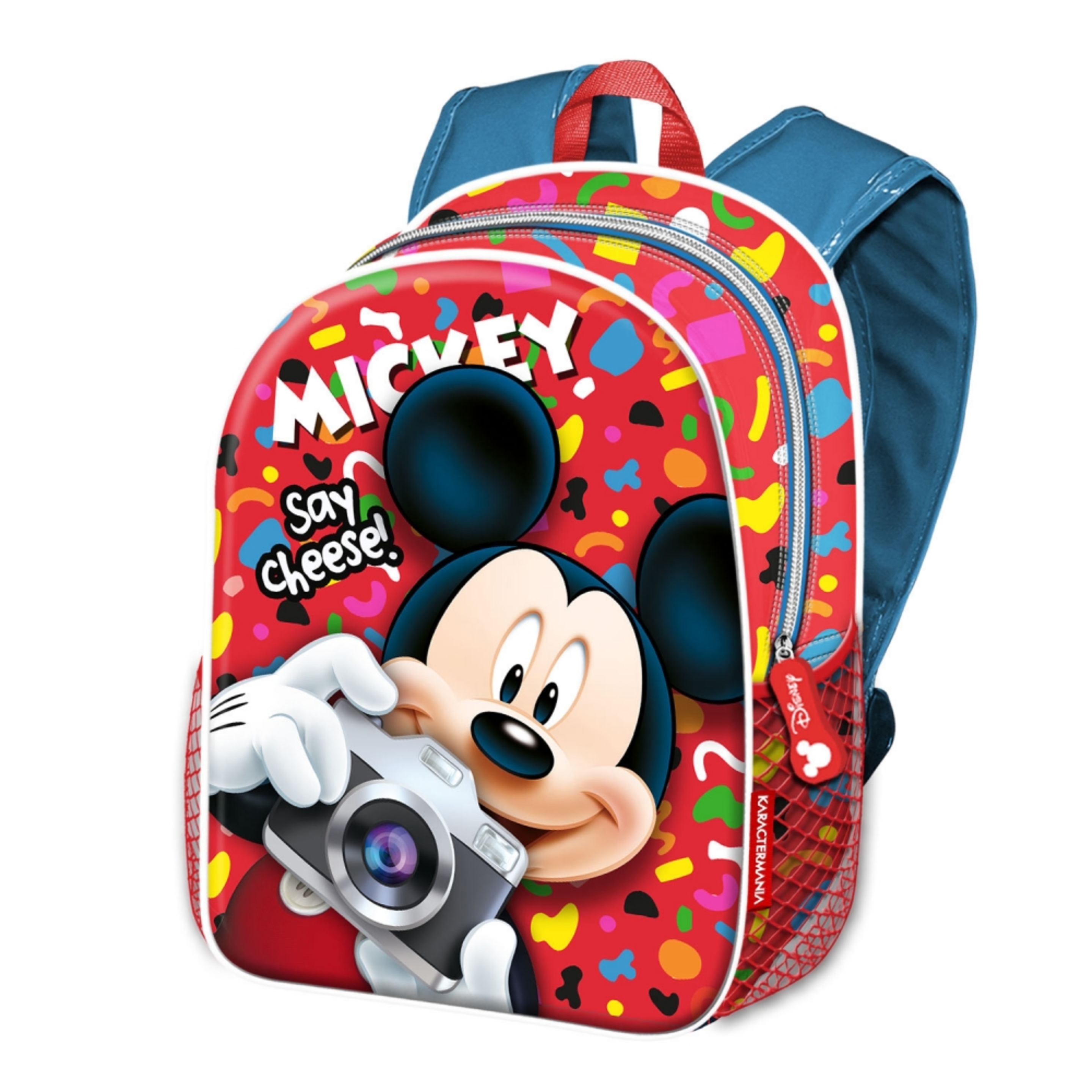 Mochila Escolar Mickey 39 X 31 Cm. - multicolor - 