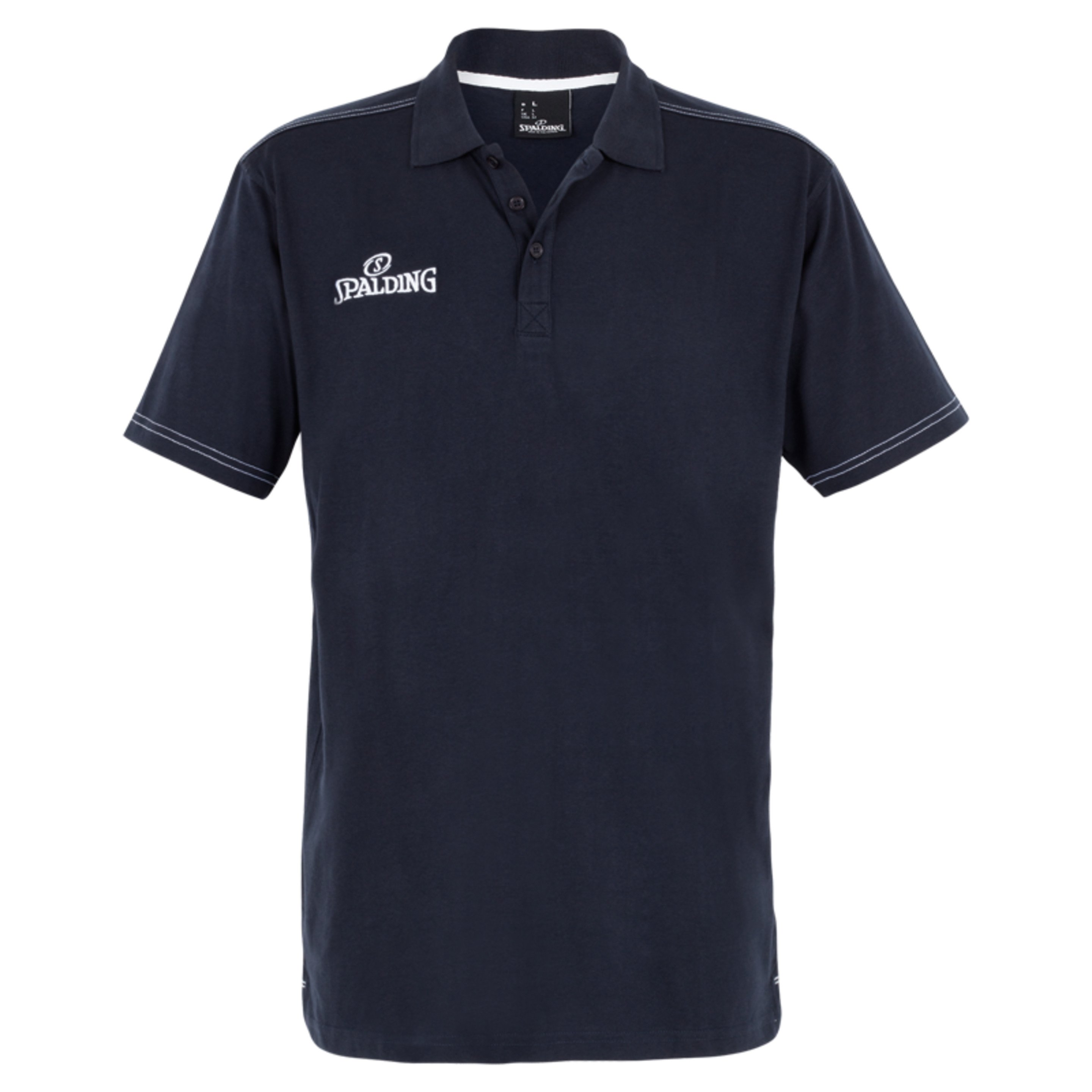 Polo Shirt (slim Cut) Azul Marino Spalding