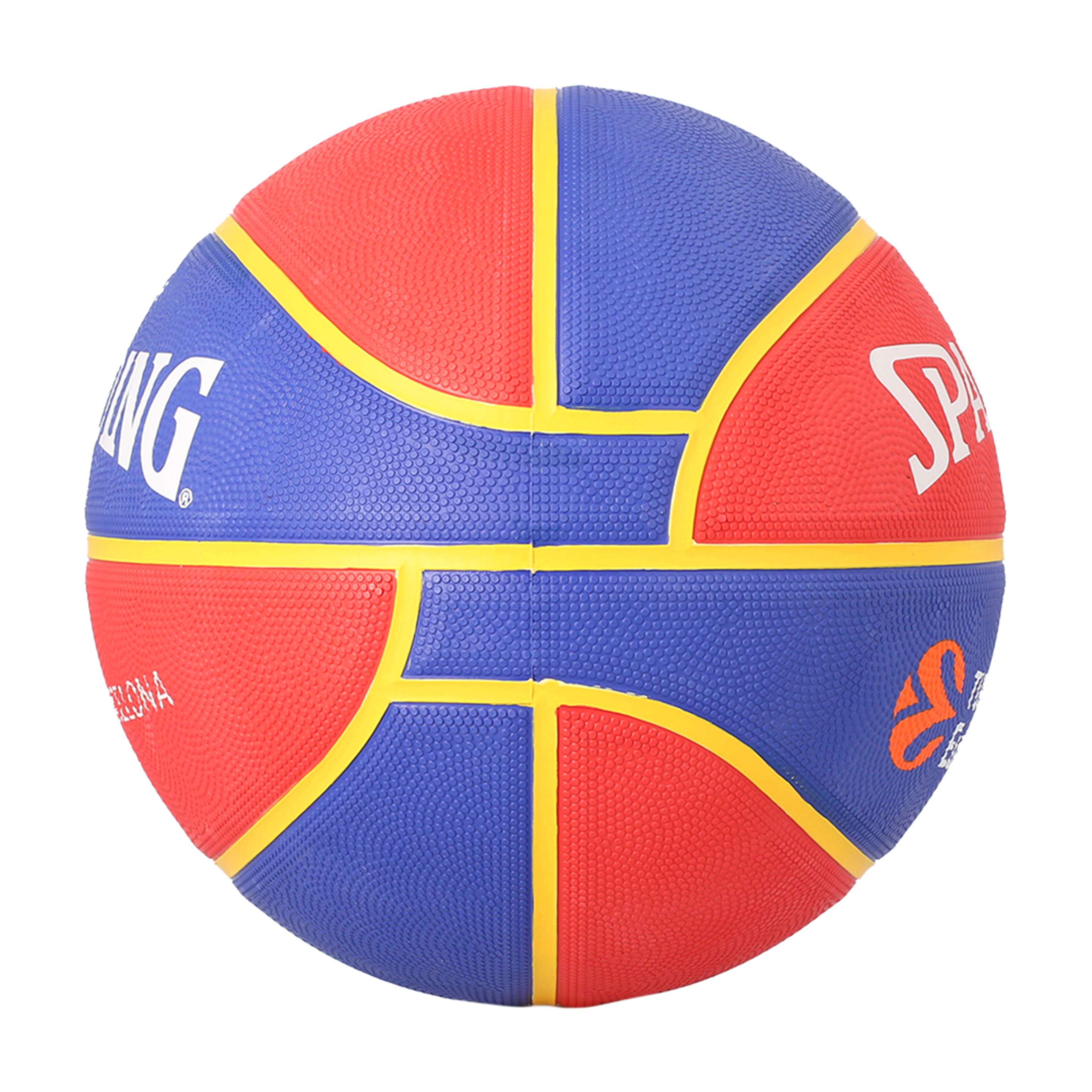 Balón De Baloncesto Spalding Fc Barcelona - Azul Claro/Rojo - Serie Euroleague  MKP