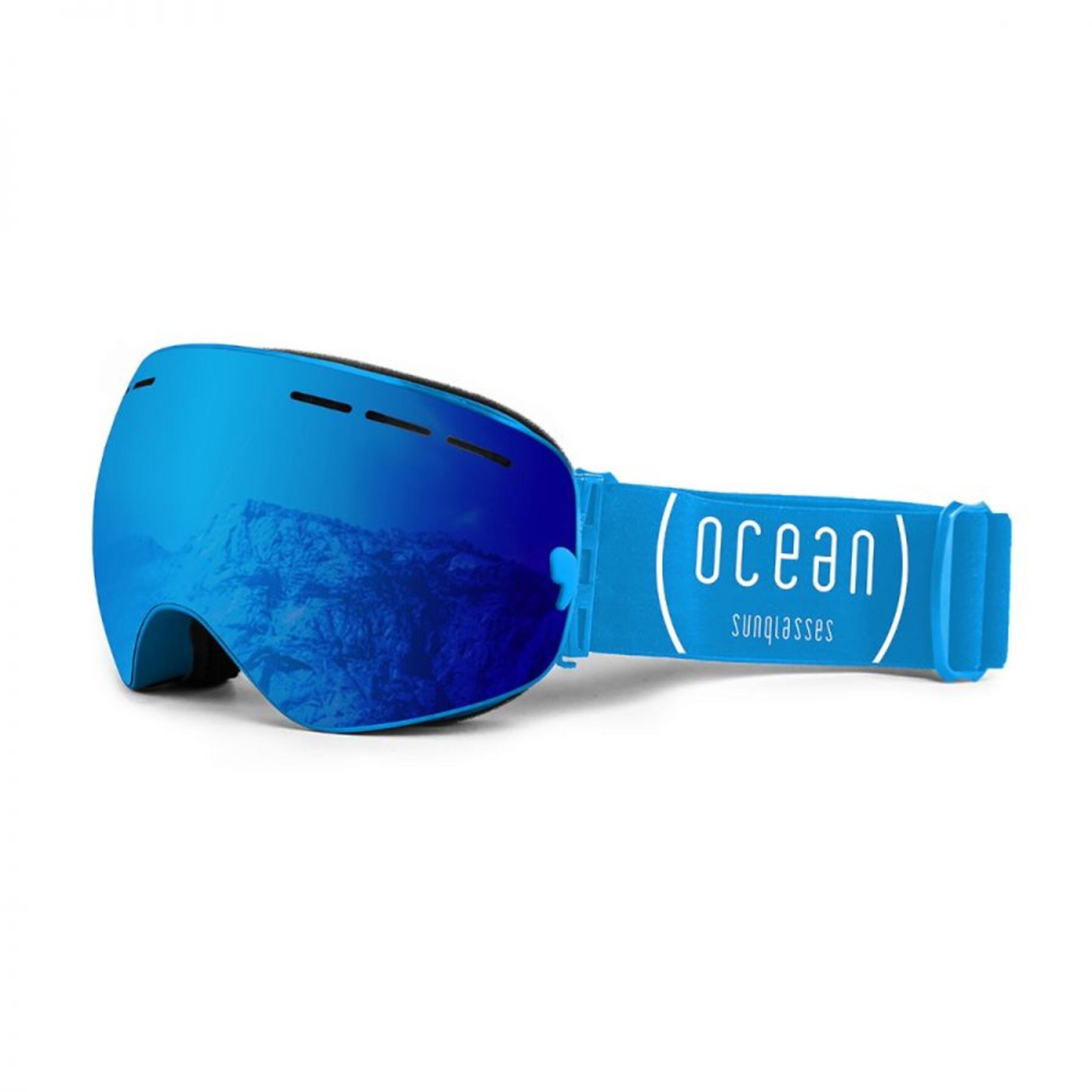 Máscara De Ski Ocean Sunglasses Cervino - Azul Aqua - Máscara De Ski Cervino  MKP