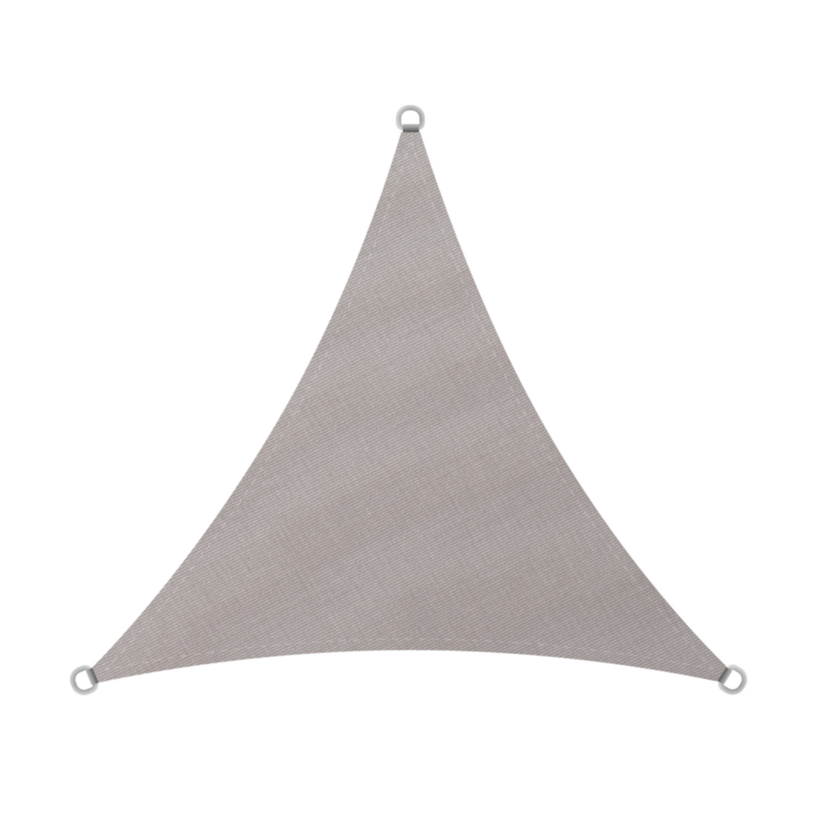 Toldo Vela De Jardín Anti-uv Impermeable 3,6x3,6x3,6m Gris