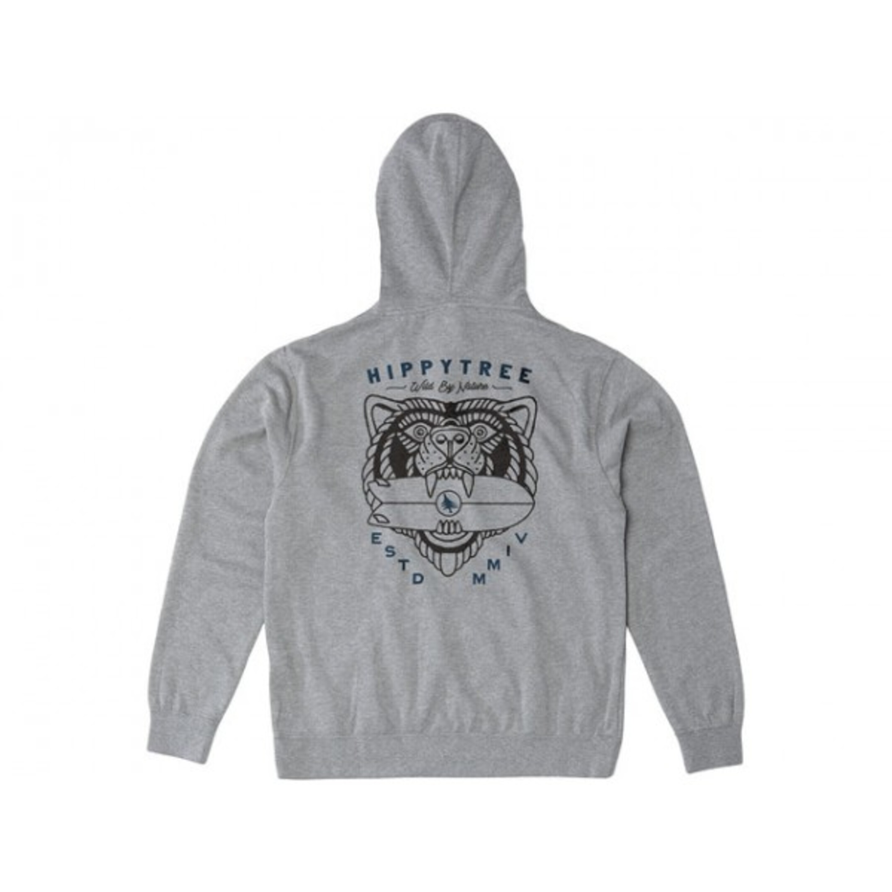 Sudadera Hippytree Beast Heather Grey