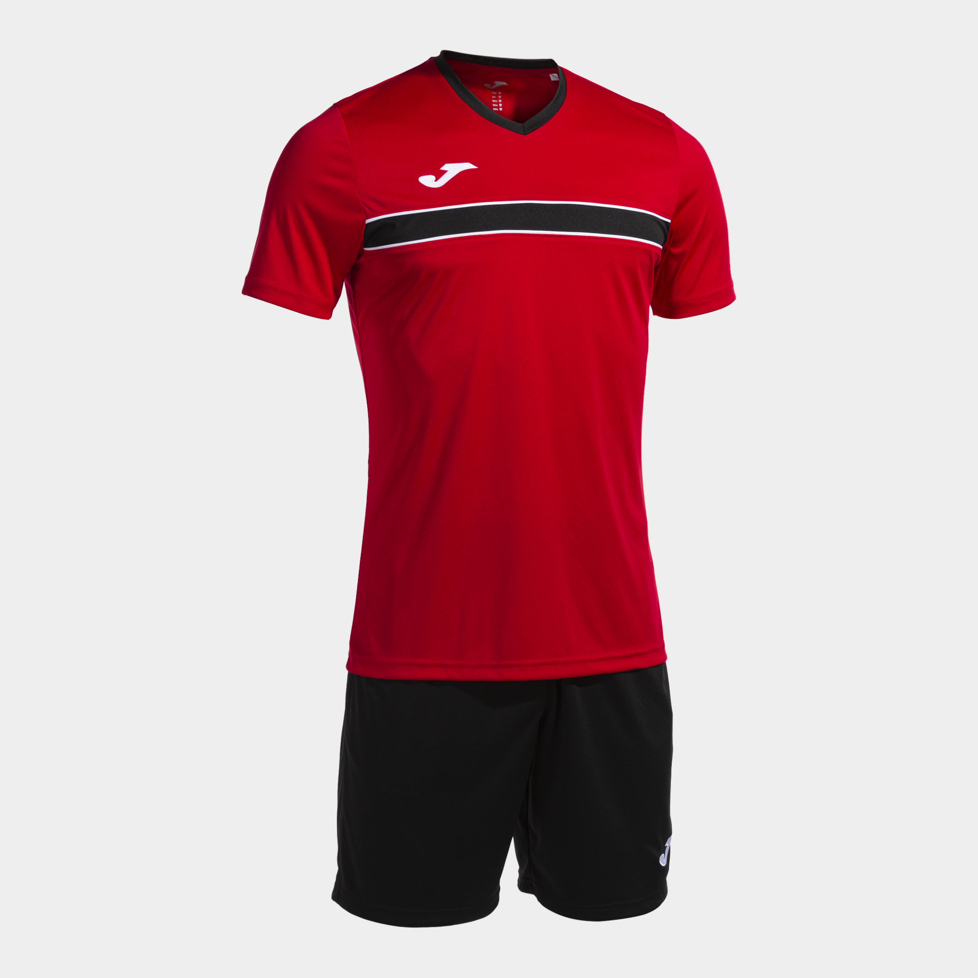 Conjunto Joma Victory Vermelho Preto