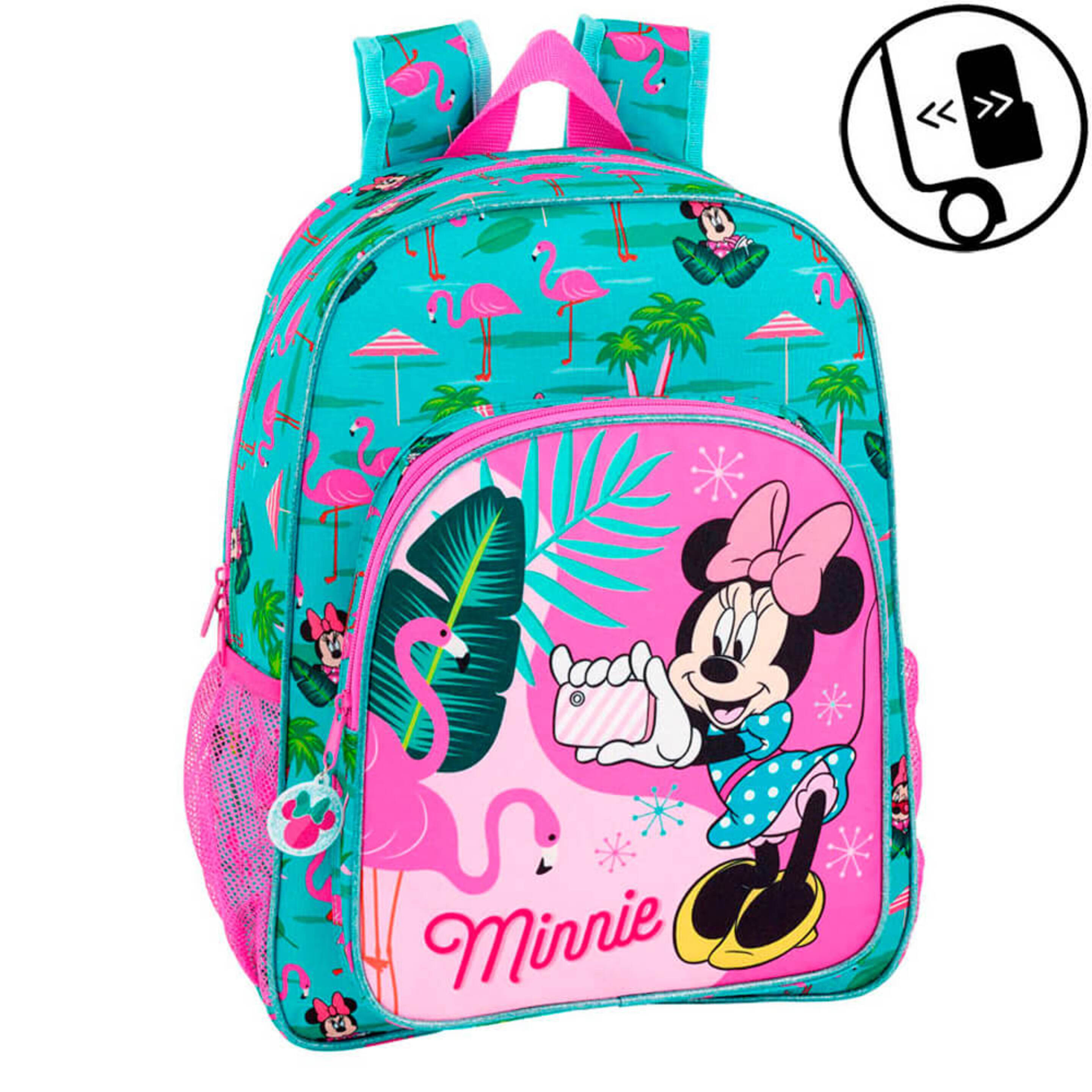 Mochila Adaptável Minnie Mouse Disney - multicolor - 