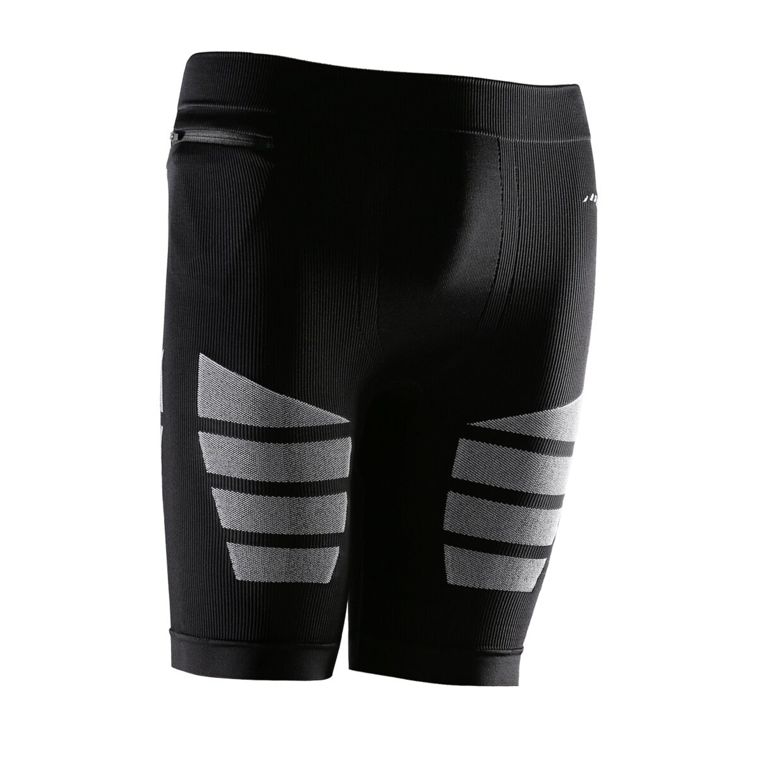 Meias-calças De Treino De Compressão Curta Para Homens Sportlast - negro-blanco - 