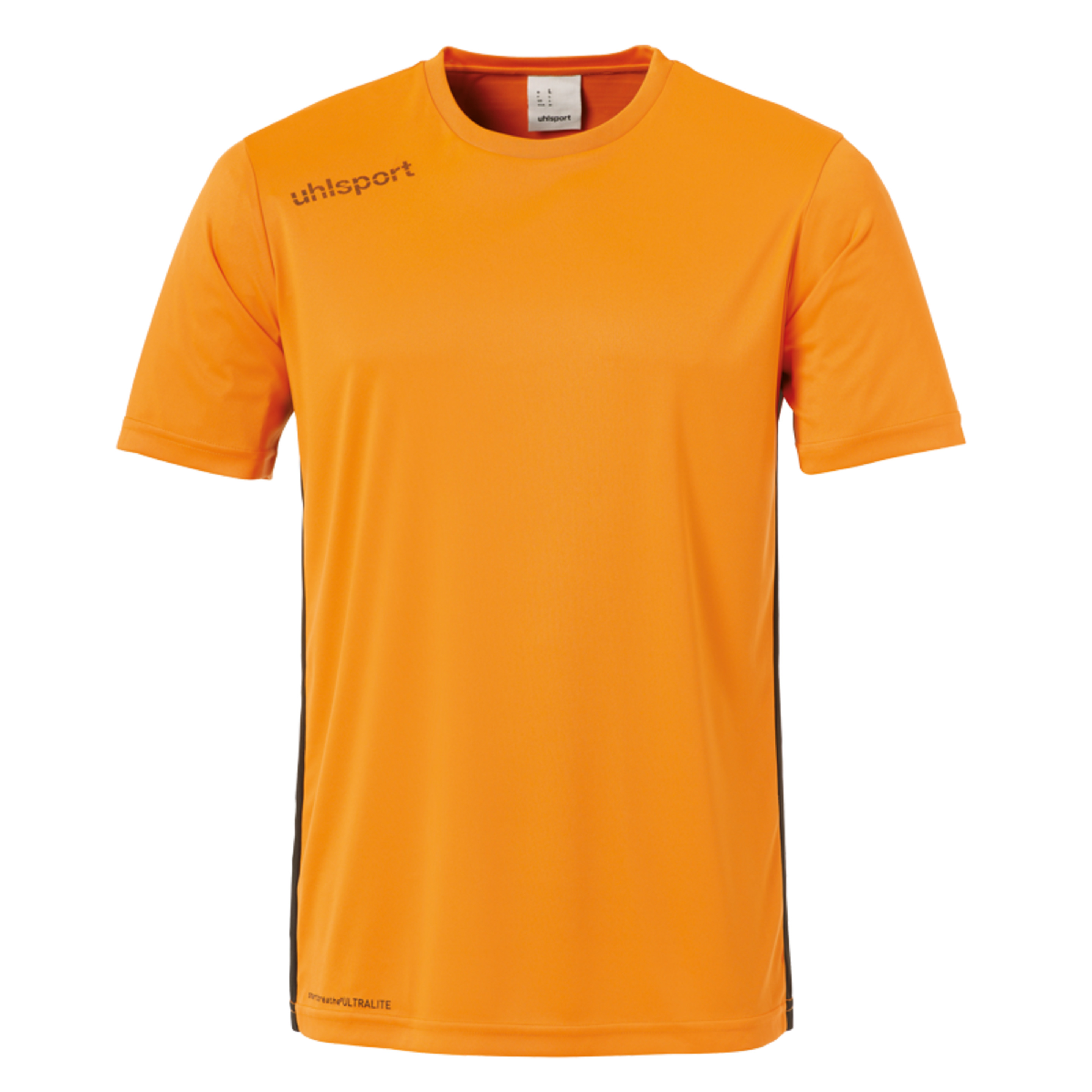 Essential Camiseta Mc Naranja Fluor/negro Uhlsport