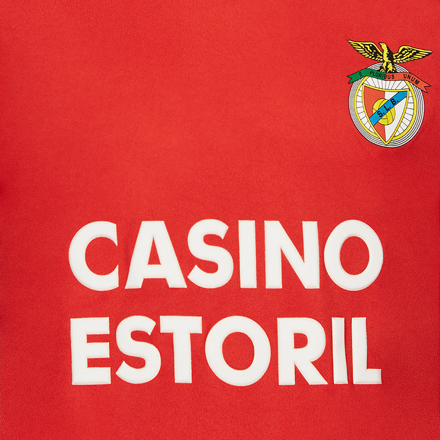 Camisola Vermelha Retro Casino Estoril 1993 1994 Benfica - réplica camisola casino estoril - s | Sport Zone MKP