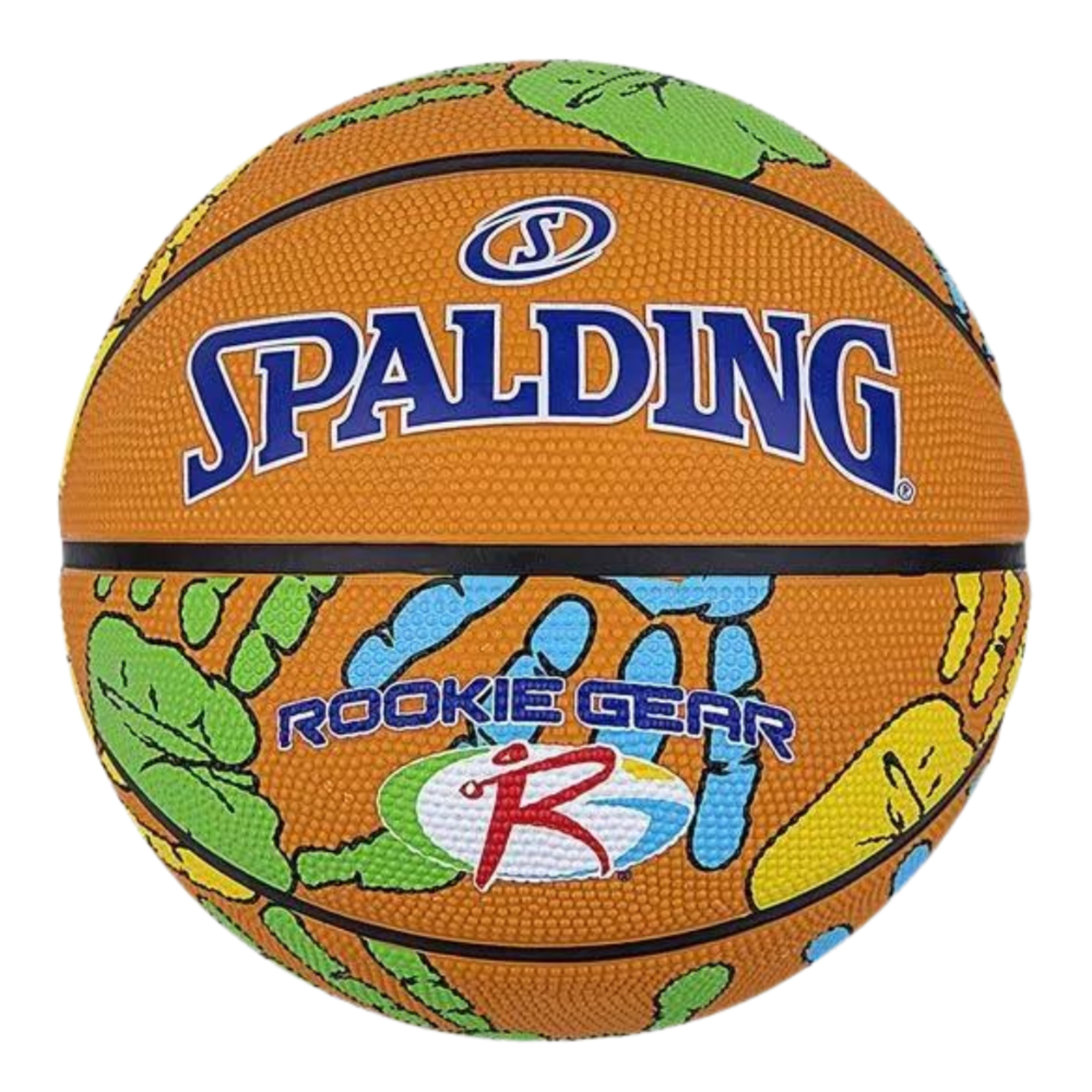 Balón De Baloncesto Spalding Rookie Gear Hands Sz4 Rubber - naranja - 