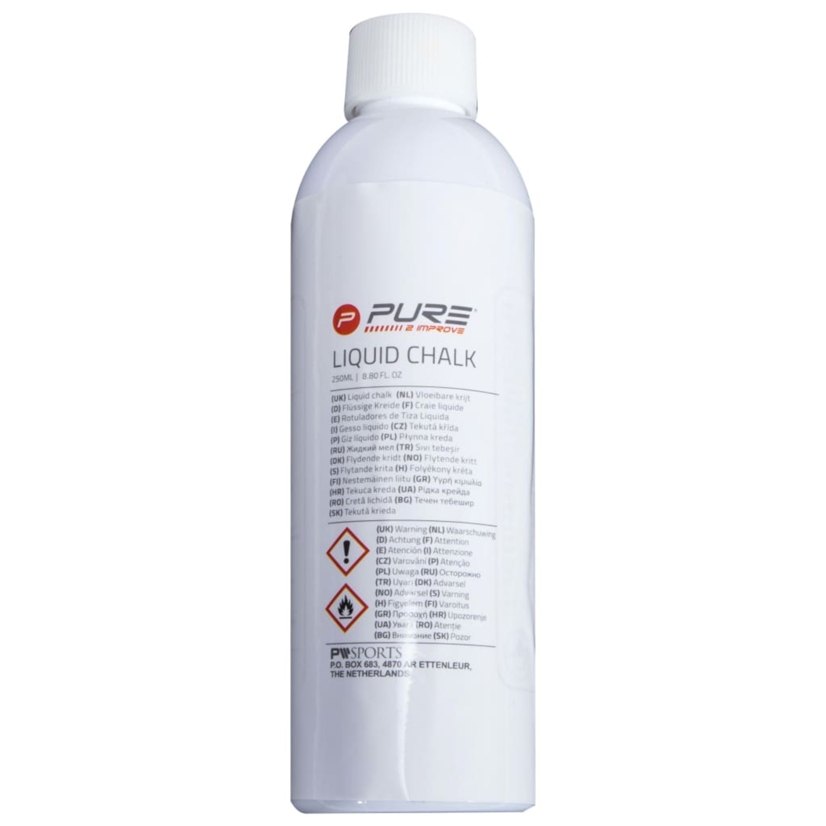 Pure2improve Magnesio Líquido Para Gimnasio 250 Ml - Blanco - Espray De Agarre  MKP