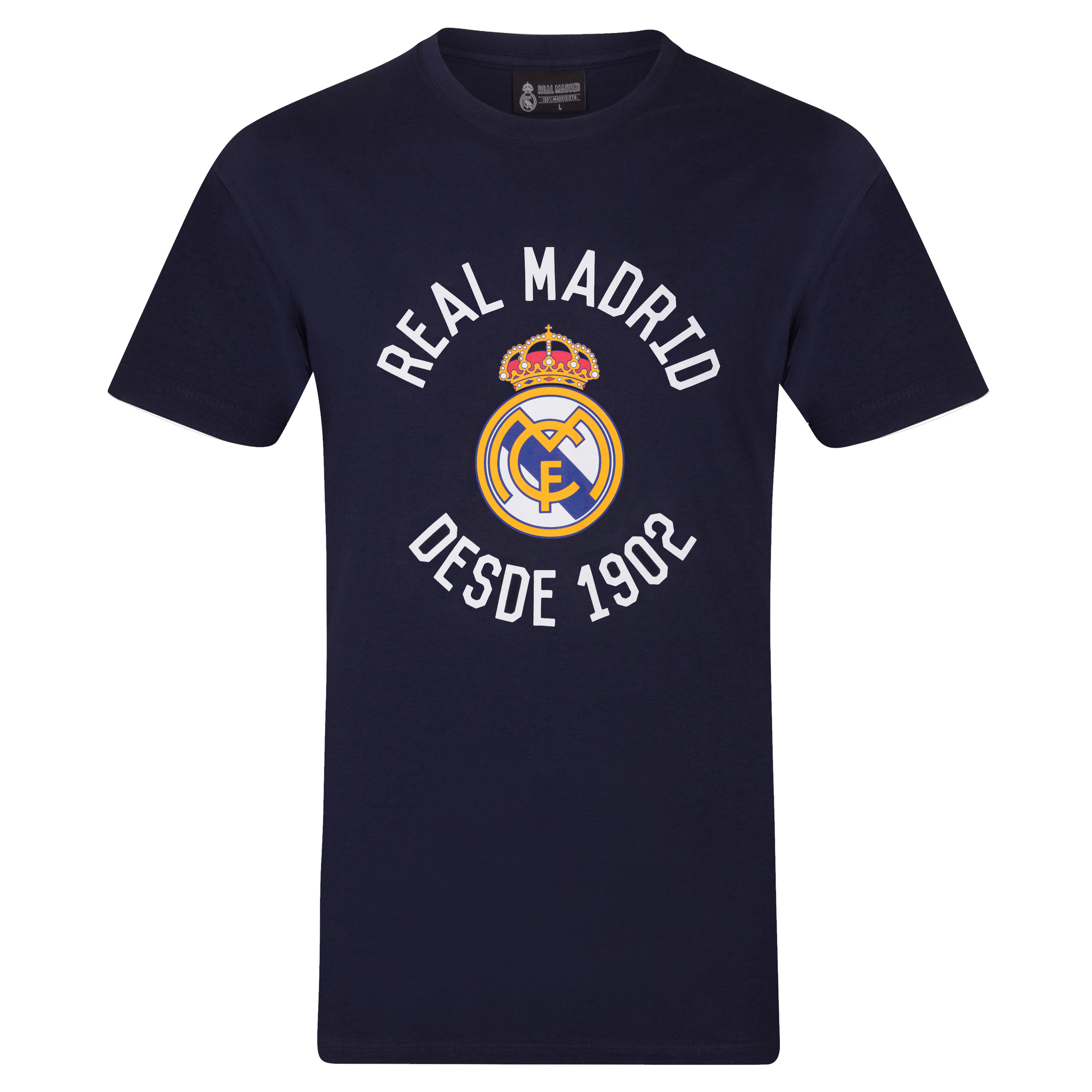 Real Madrid - Camiseta Oficial Para Hombre - Serigrafiada - Blanco - Xl