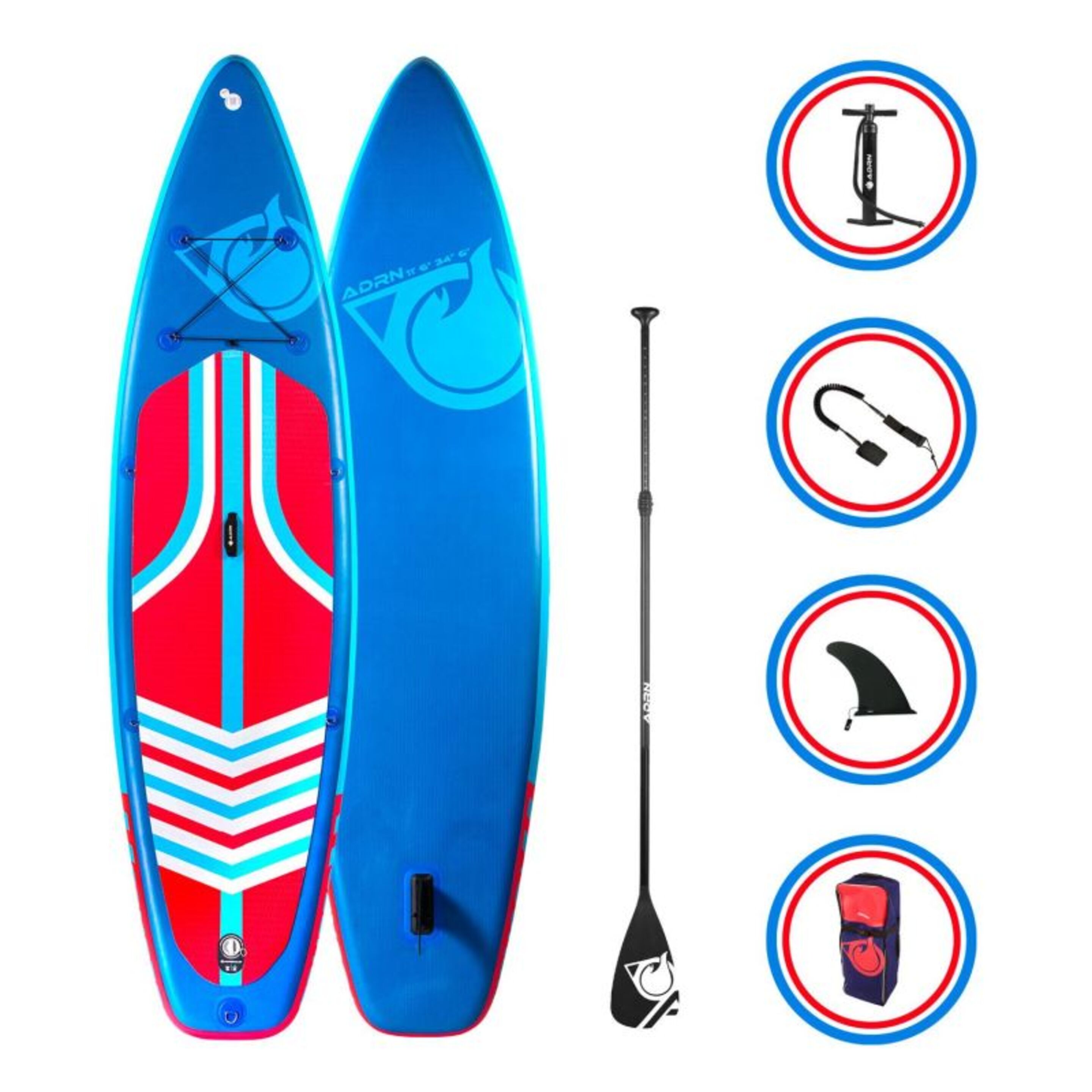 Paddle Surf Hinchable Adrenalin Tourer - azul - 
