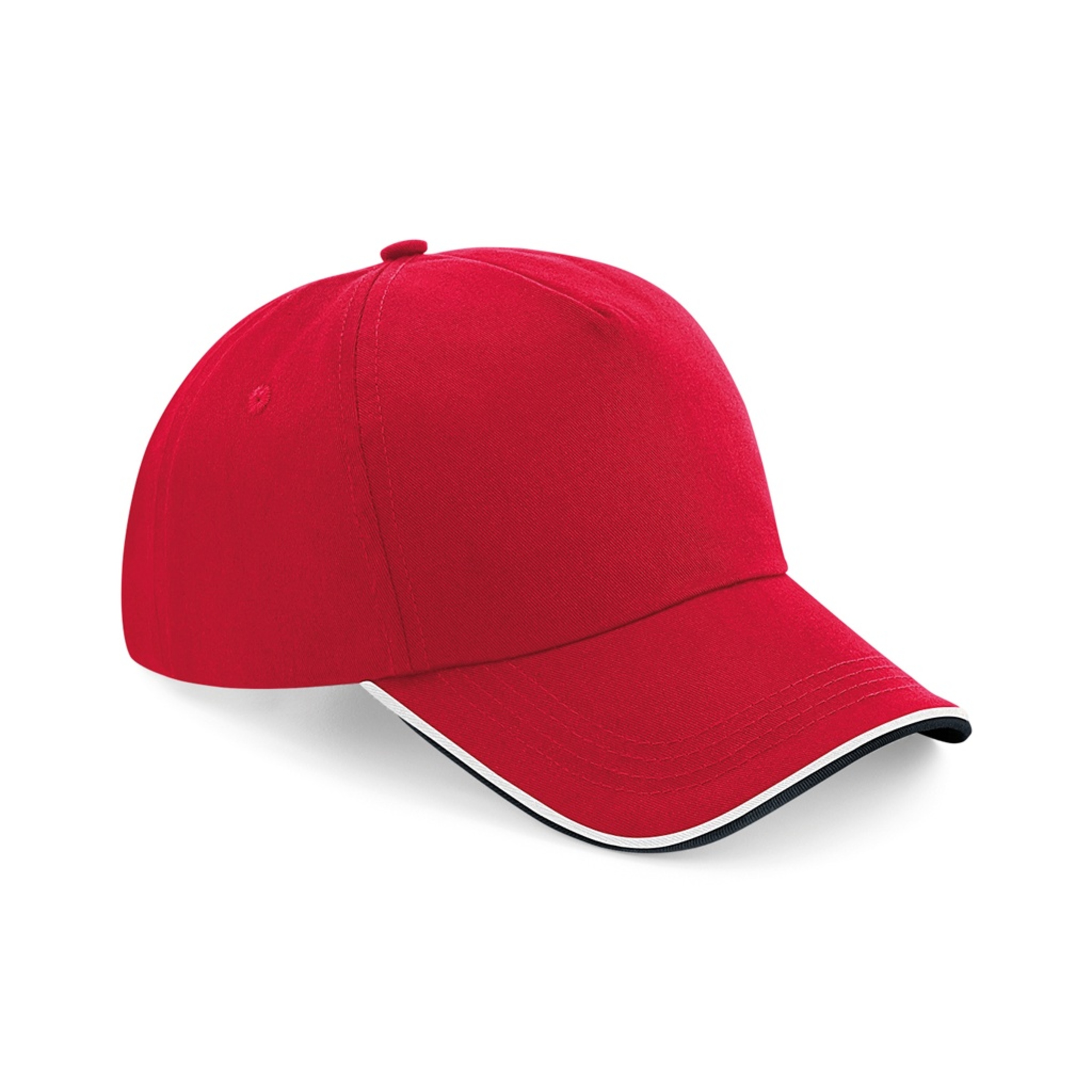 Gorra De Cinco Paneles Con Ribete Beechfield Authentic