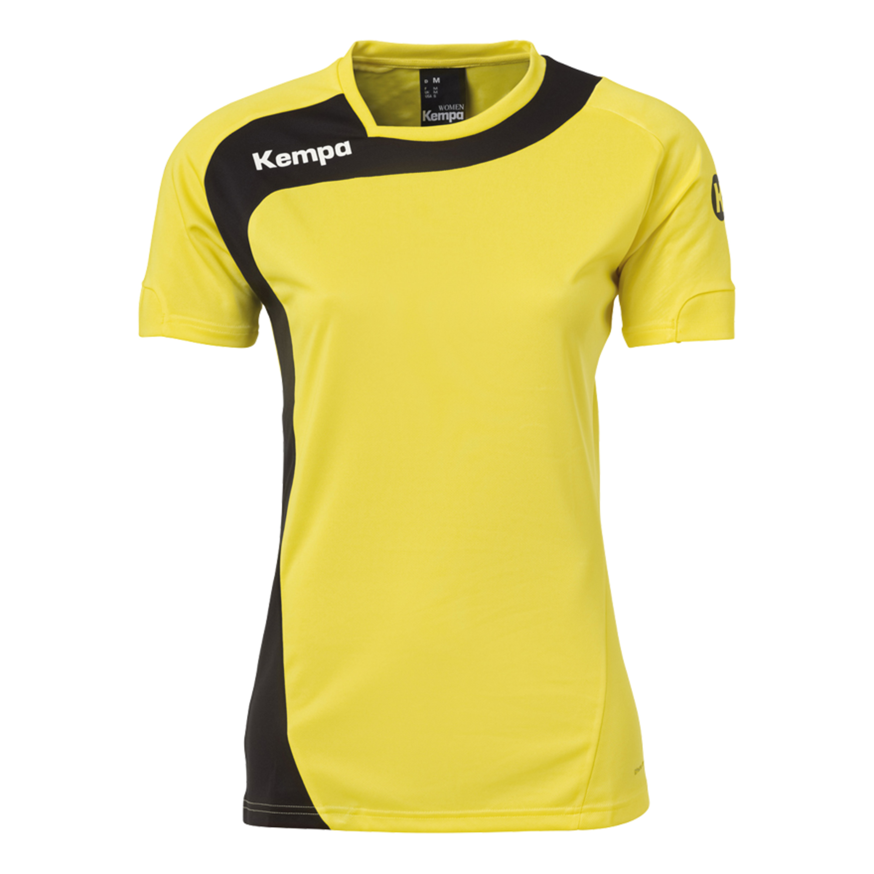 Peak Camiseta De Mujer Lima Amarillo/negro Kempa - amarillo - 