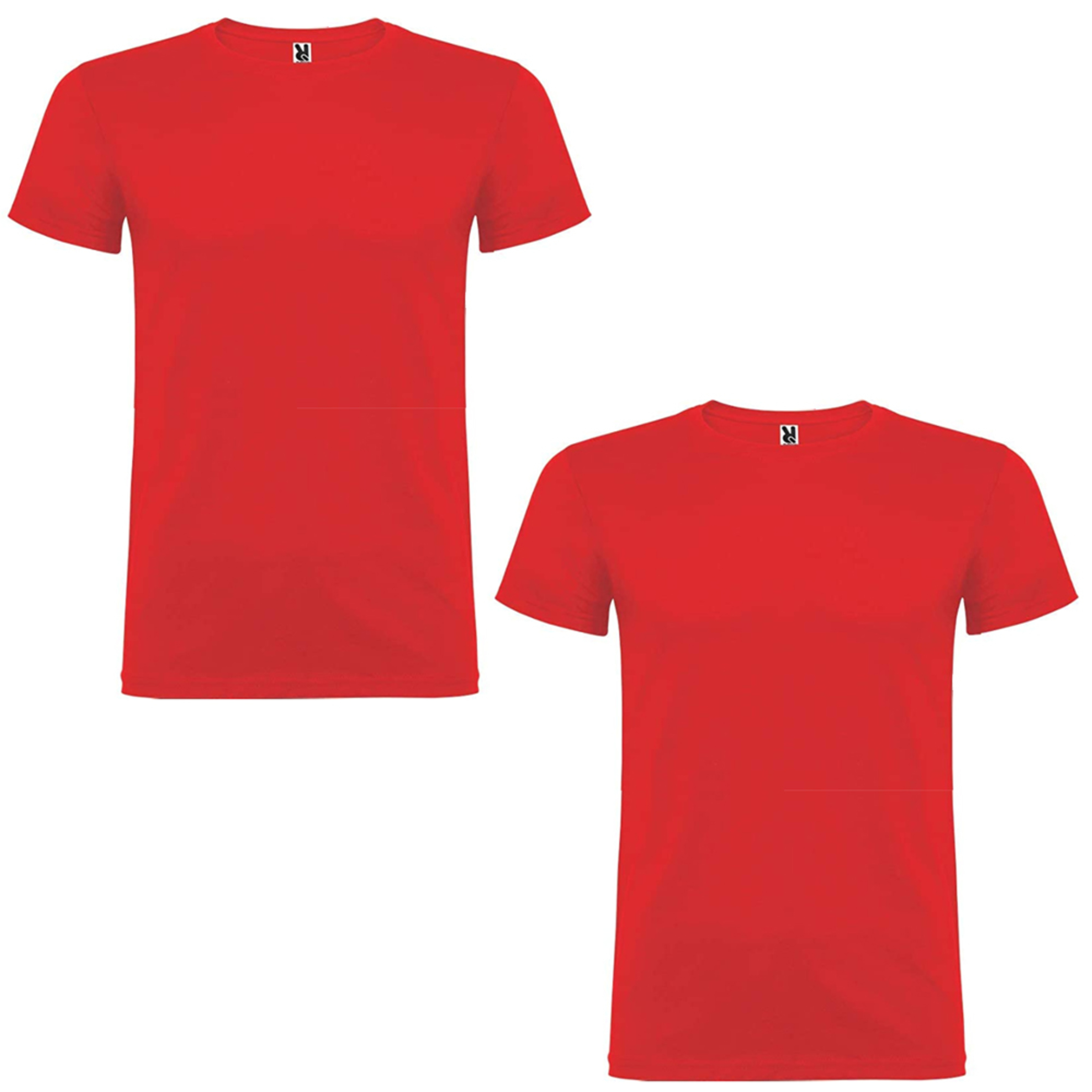 2 T-shirts Manga Curta Roly Vermelho