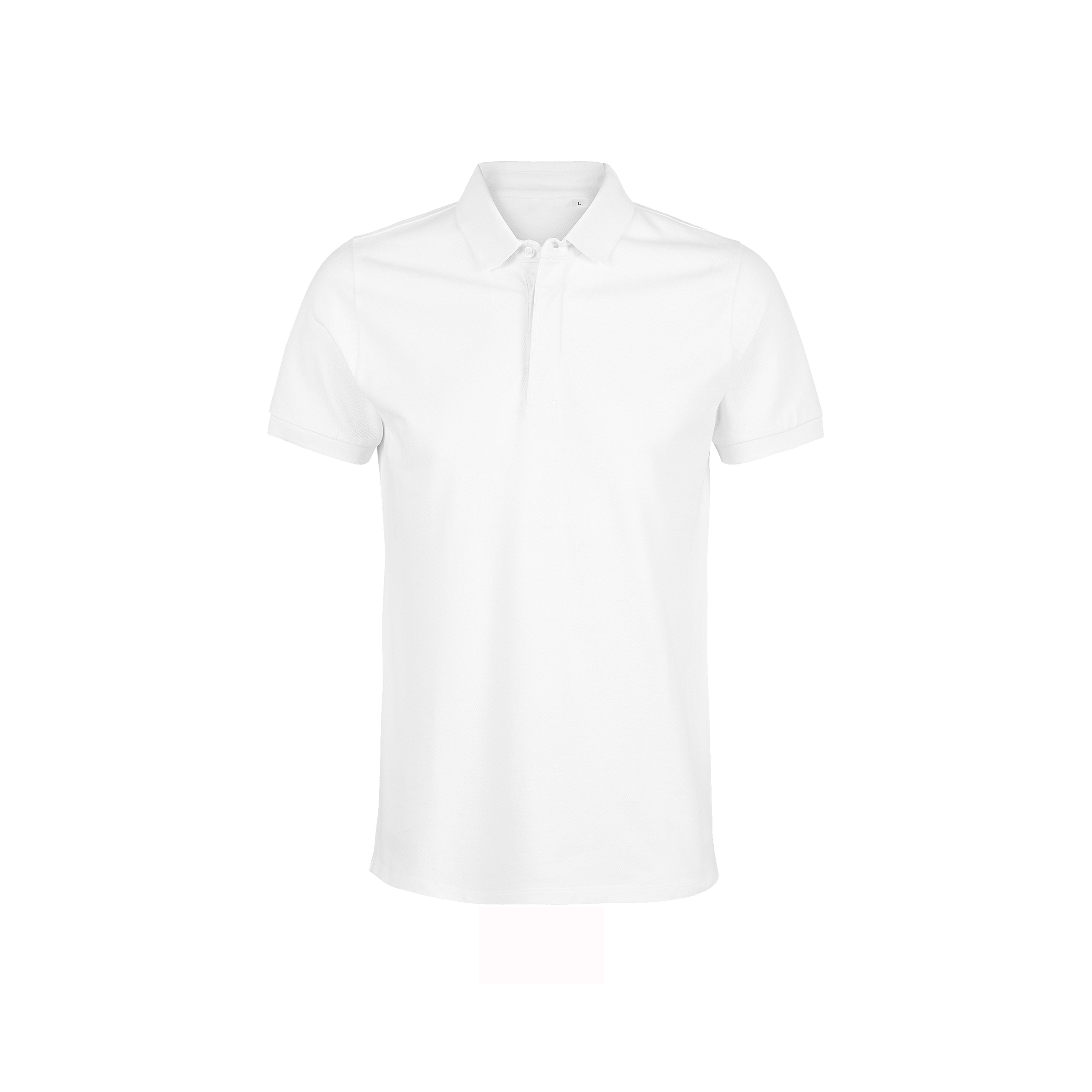 Camisa Pique Pólo Masculino Com Pólo Escondido Neoblu Owen Branca Ideal Para Homens L