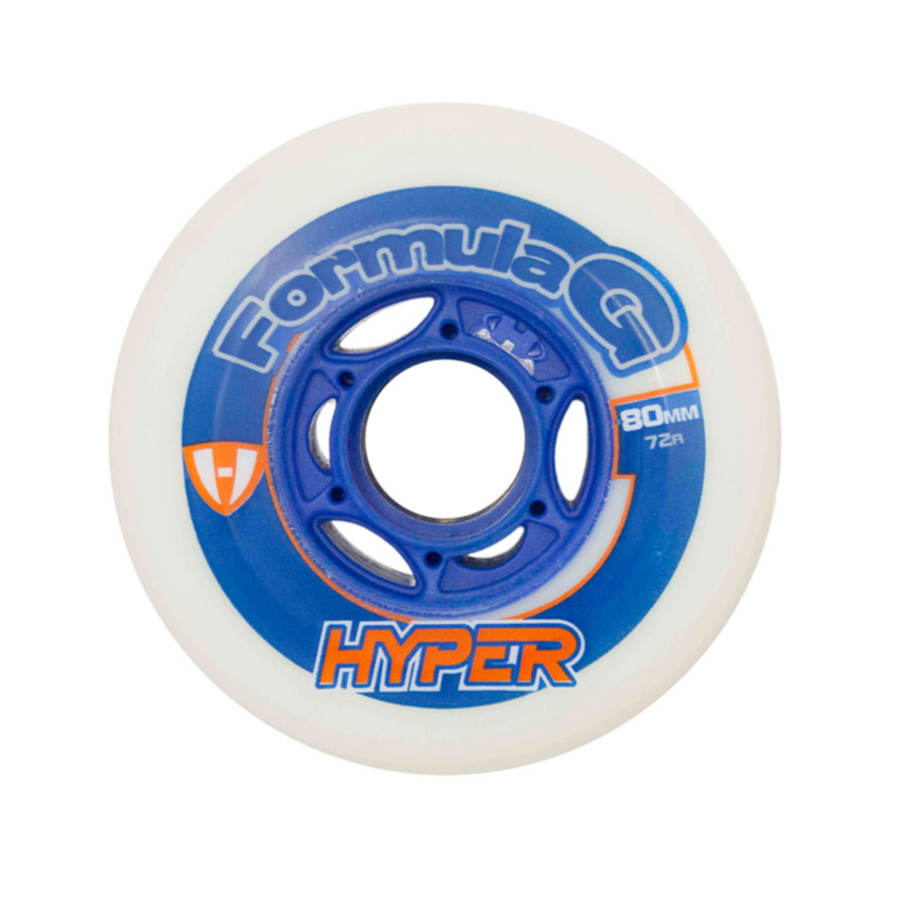 Rueda Hyper Patín Hockey Indoor Formula G Era 80mm-72a Blanc 4ud