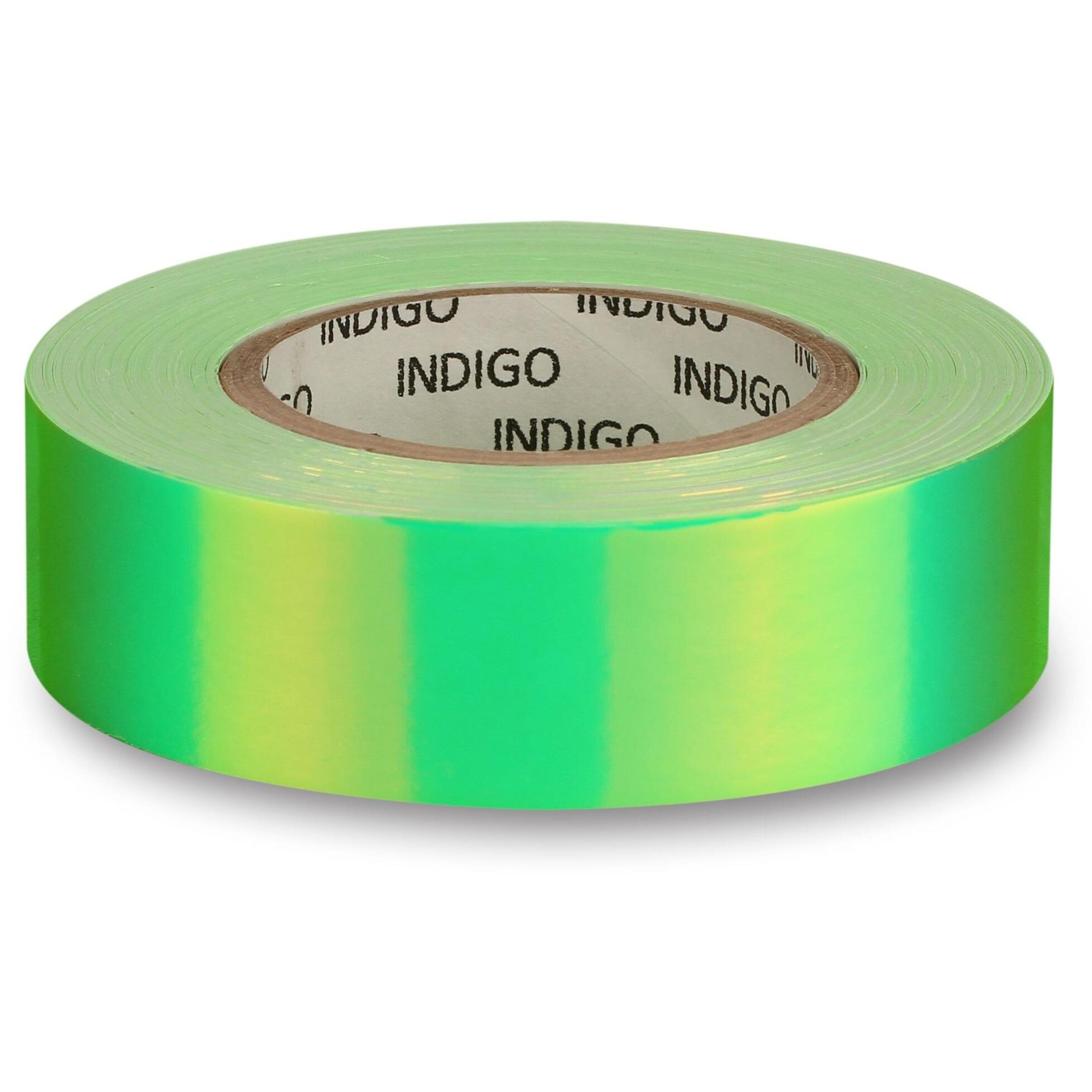 Rollo Adhesivo Con Efecto Espejo Rainbow Indigo 20mm*14m