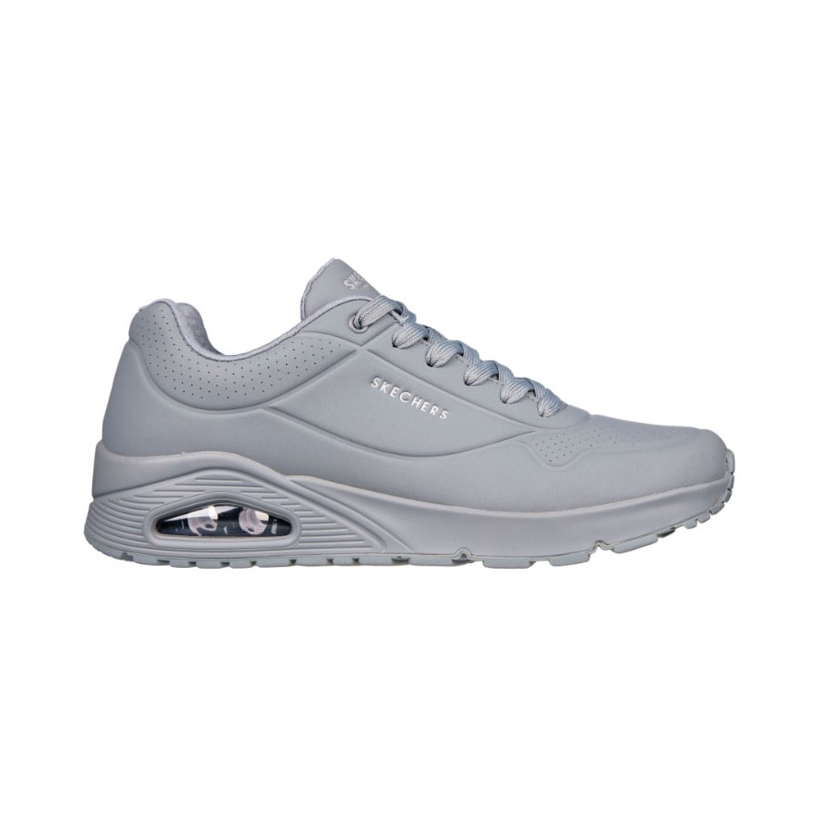 Zapatilla Skechers Uno-stand On Air - gris - 