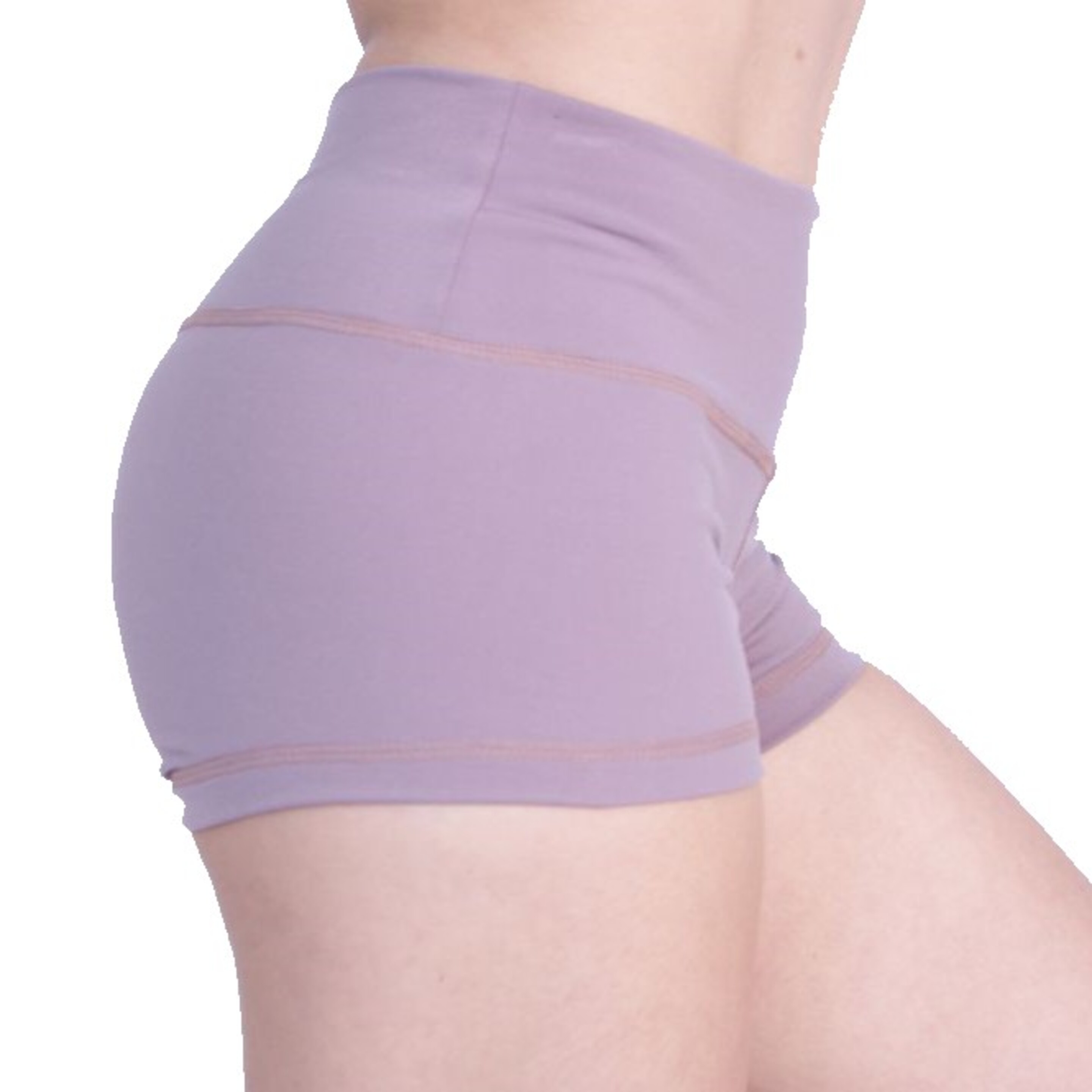 Minishort Deportivo Mujer Cotton Lila