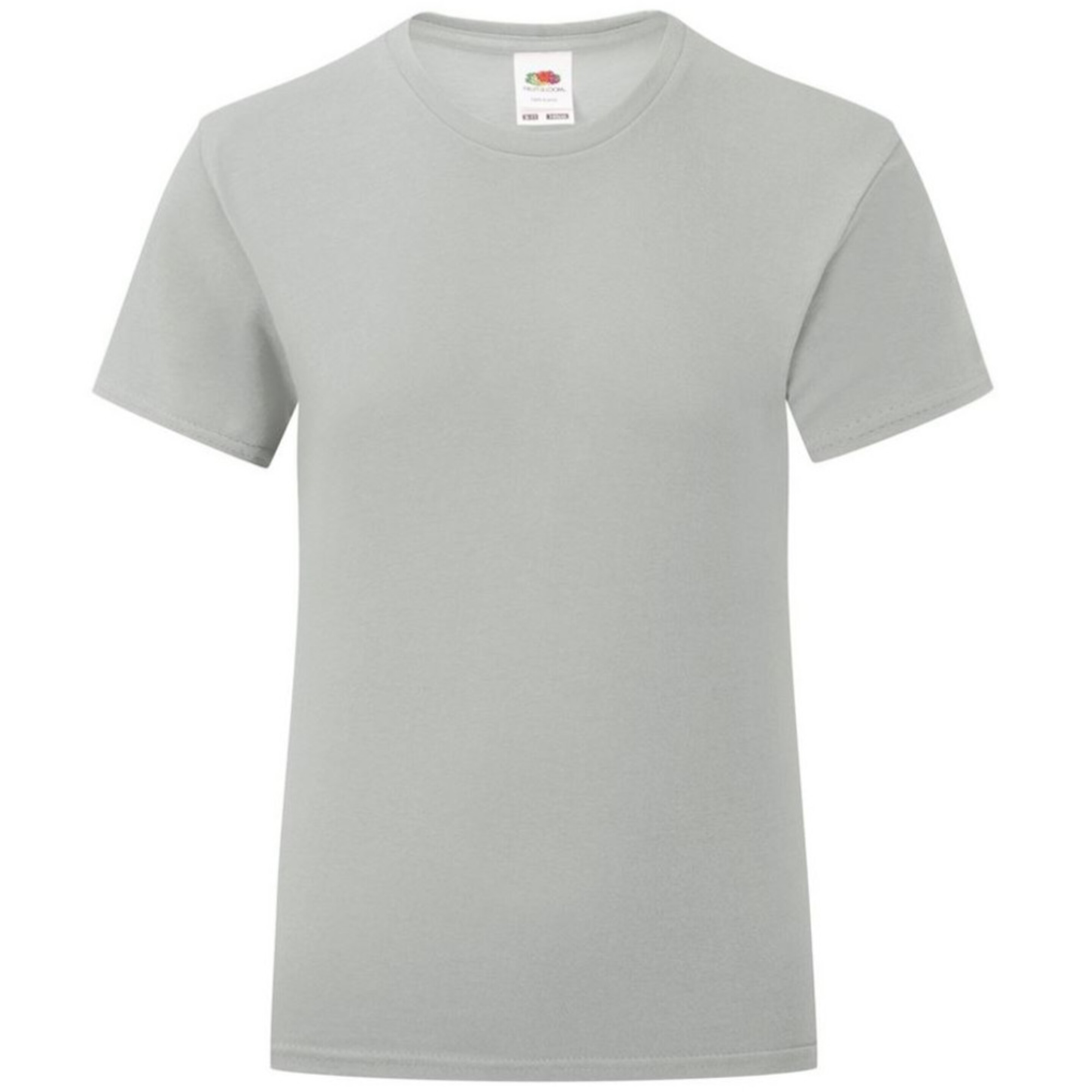T-shirt Iconic Fruit Of The Loom - gris-claro - 