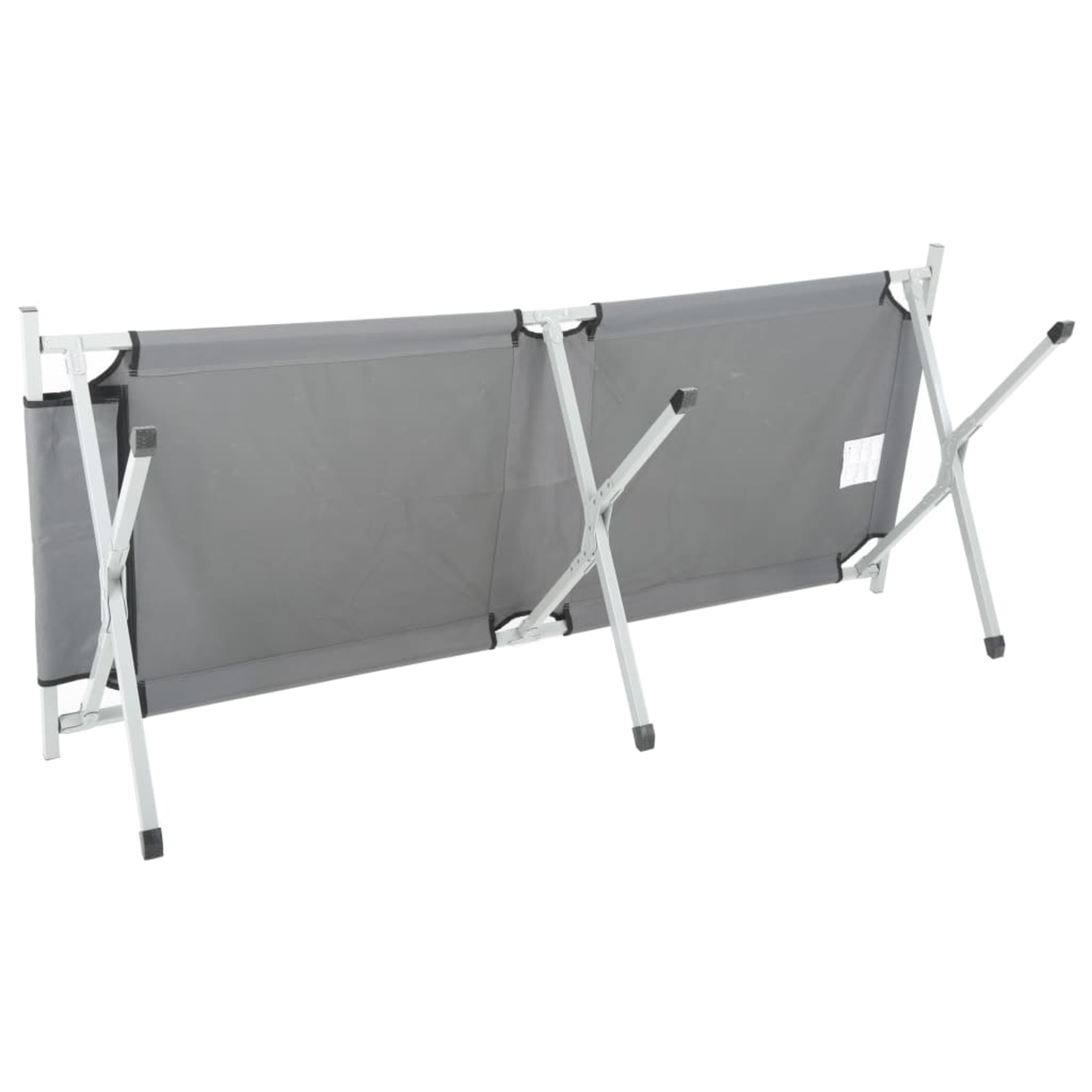 Pavillo Cama De Camping Aluminio Gris