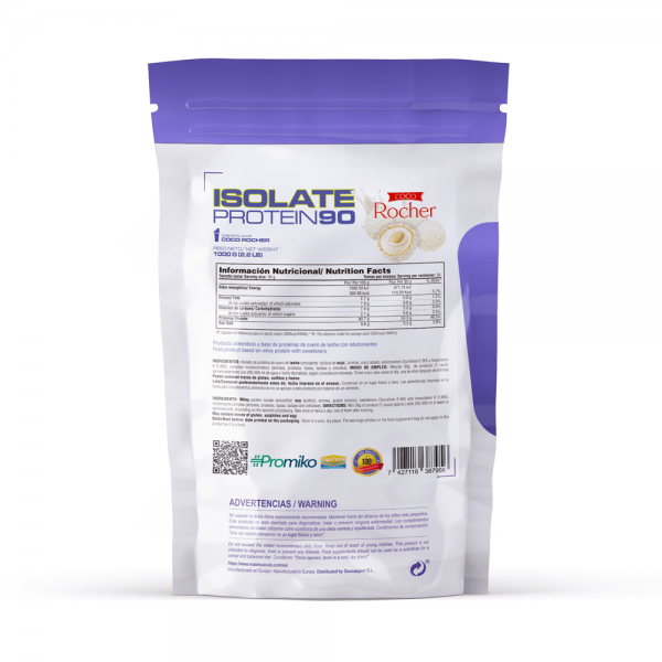 Isolate 90 Cfm - 1kg De Mm Supplements Sabor Coco Rocher