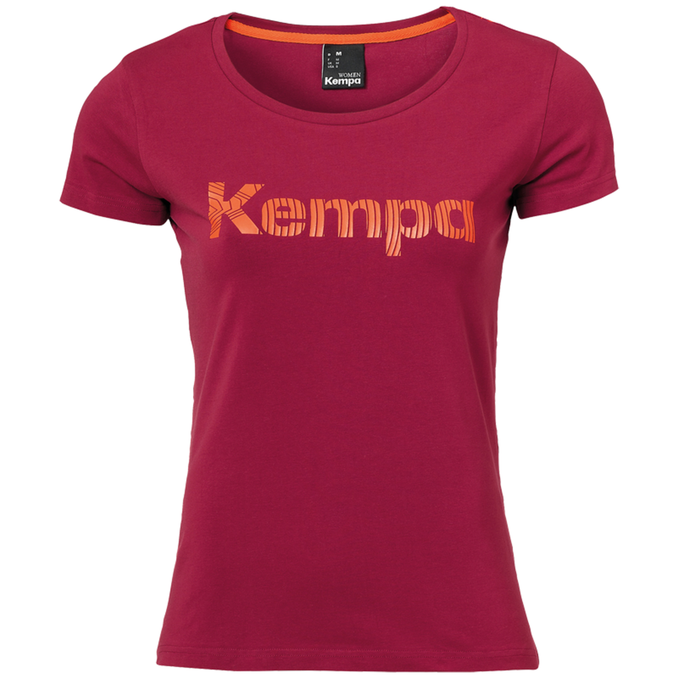 Graphic T-shirt Women Rojo Oscuro Kempa - rojo - 
