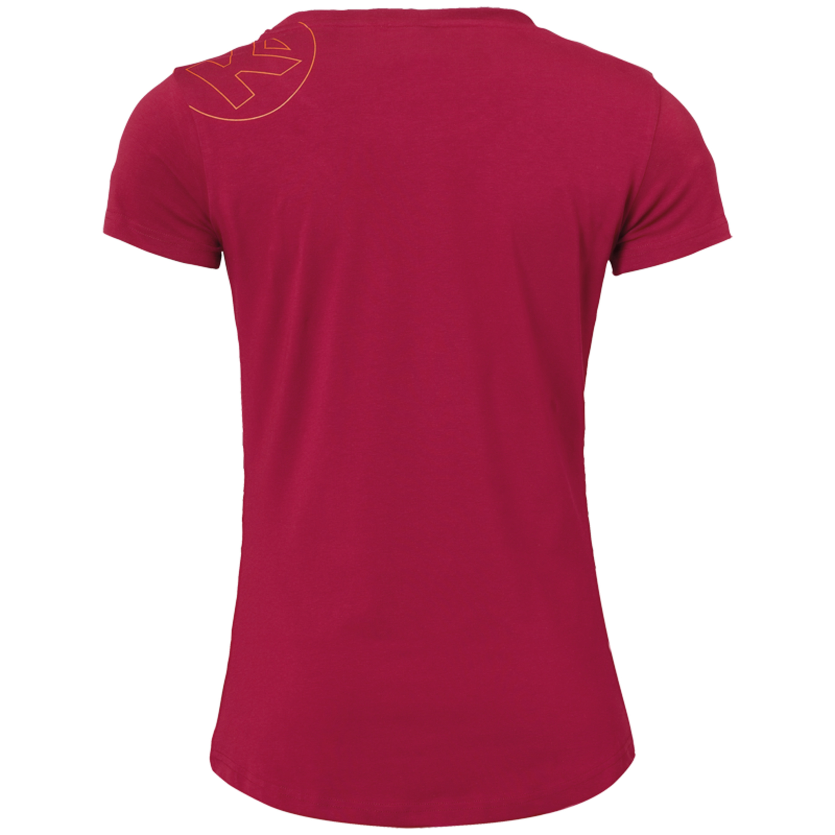 Graphic T-shirt Women Rojo Oscuro Kempa