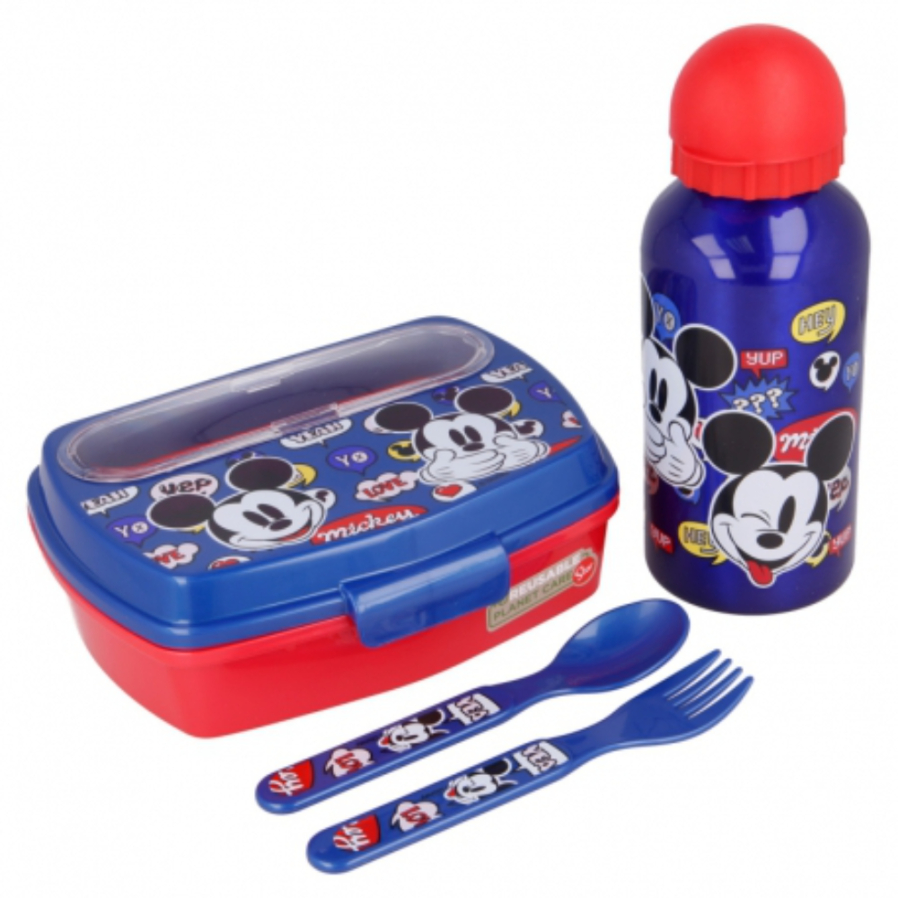 Sandwichera Mickey Mouse 65676 - azul - 