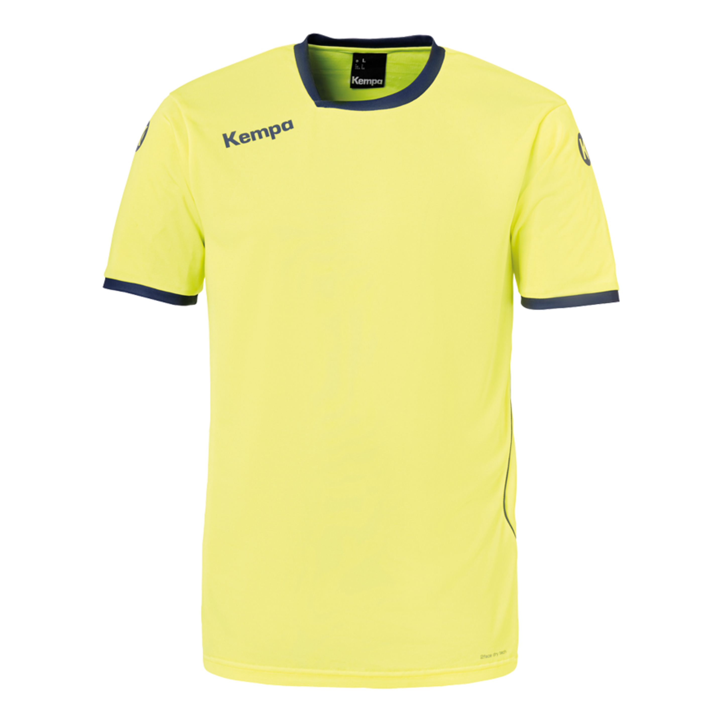 Curve Camiseta Amarillo Fluor/azul Deep Kempa