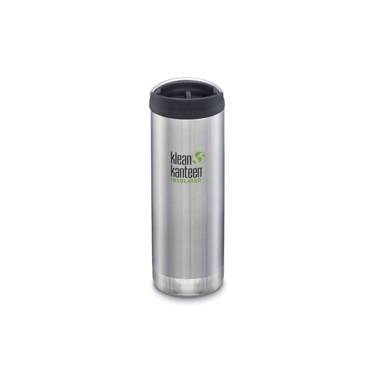 Garrafa Térmica Klean Kanteen Isolado Tkwide 16oz Com Tampa Café Cap