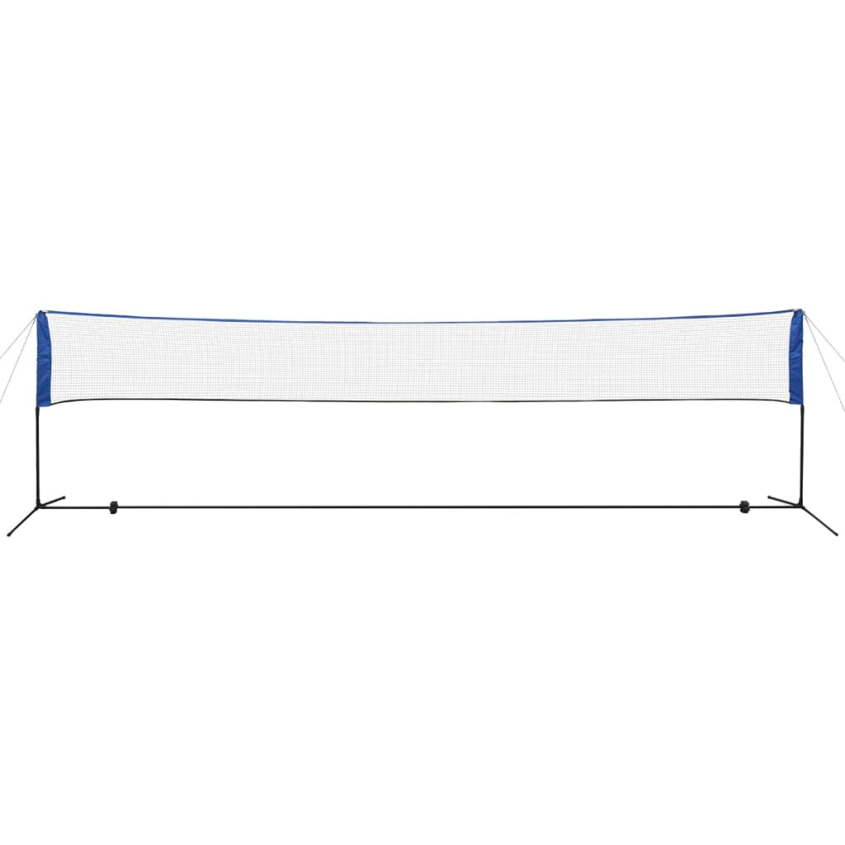 Vidaxl Rede De Badminton Com Volantes 600x155 Cm