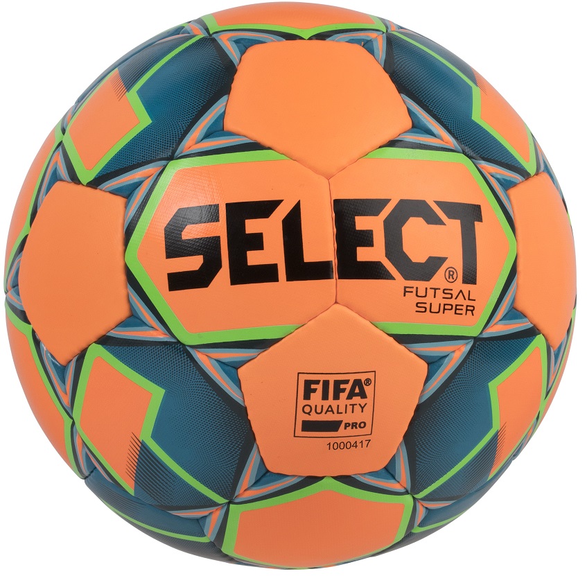 Bola Futsal Select Super (Fifa) - naranja-azul - 