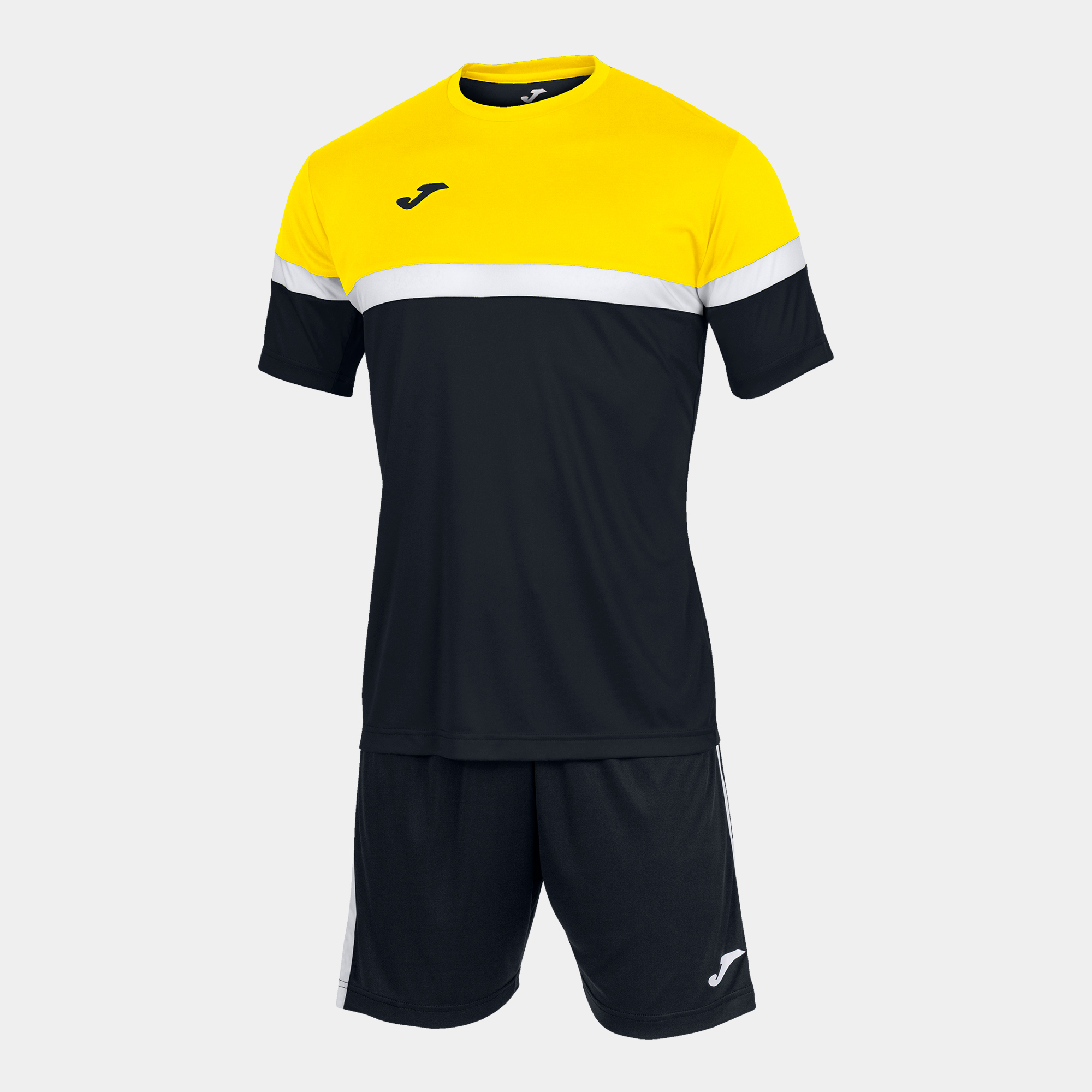 Set Camiseta Y Short Joma Danubio - negro-amarillo - 