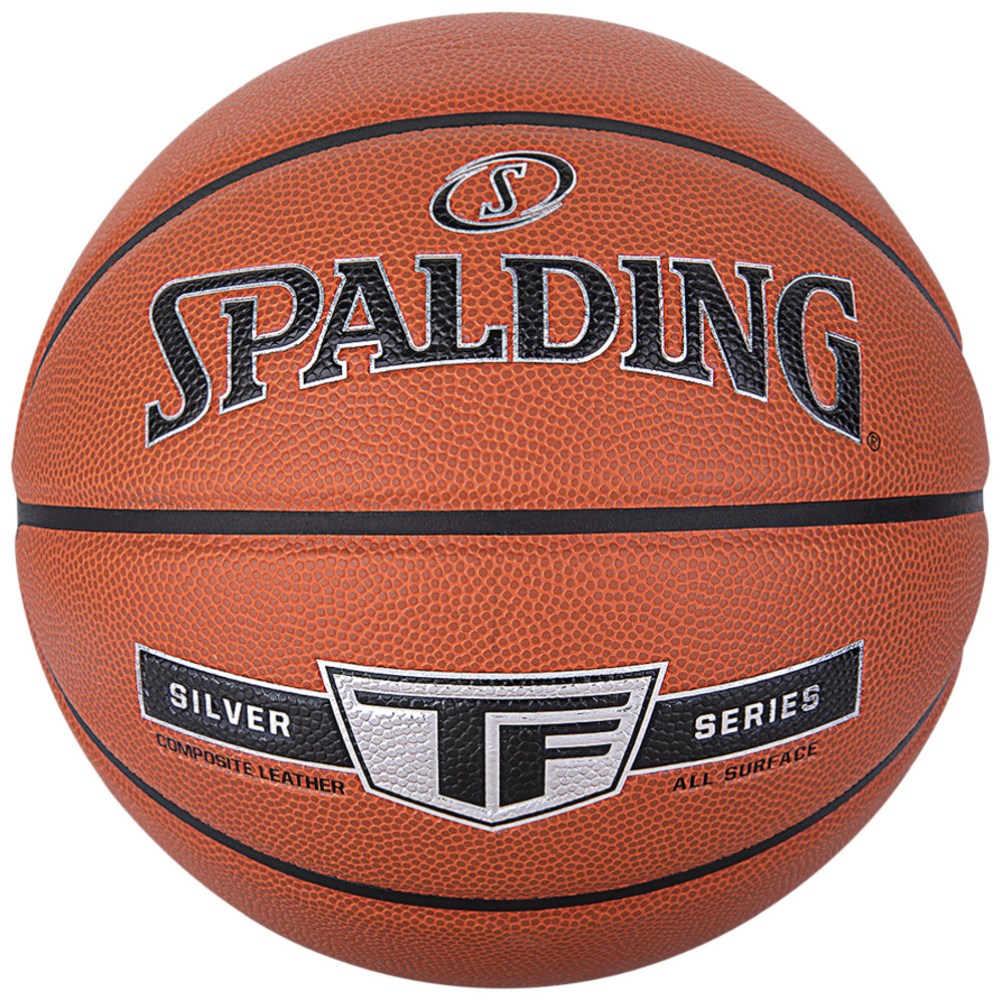 Bola De Basquetebol Spalding Tf Silver Series - marron - 
