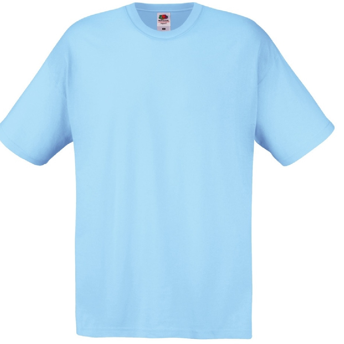 T-shirt Fruit Of The Loom Original - azul-cielo - 