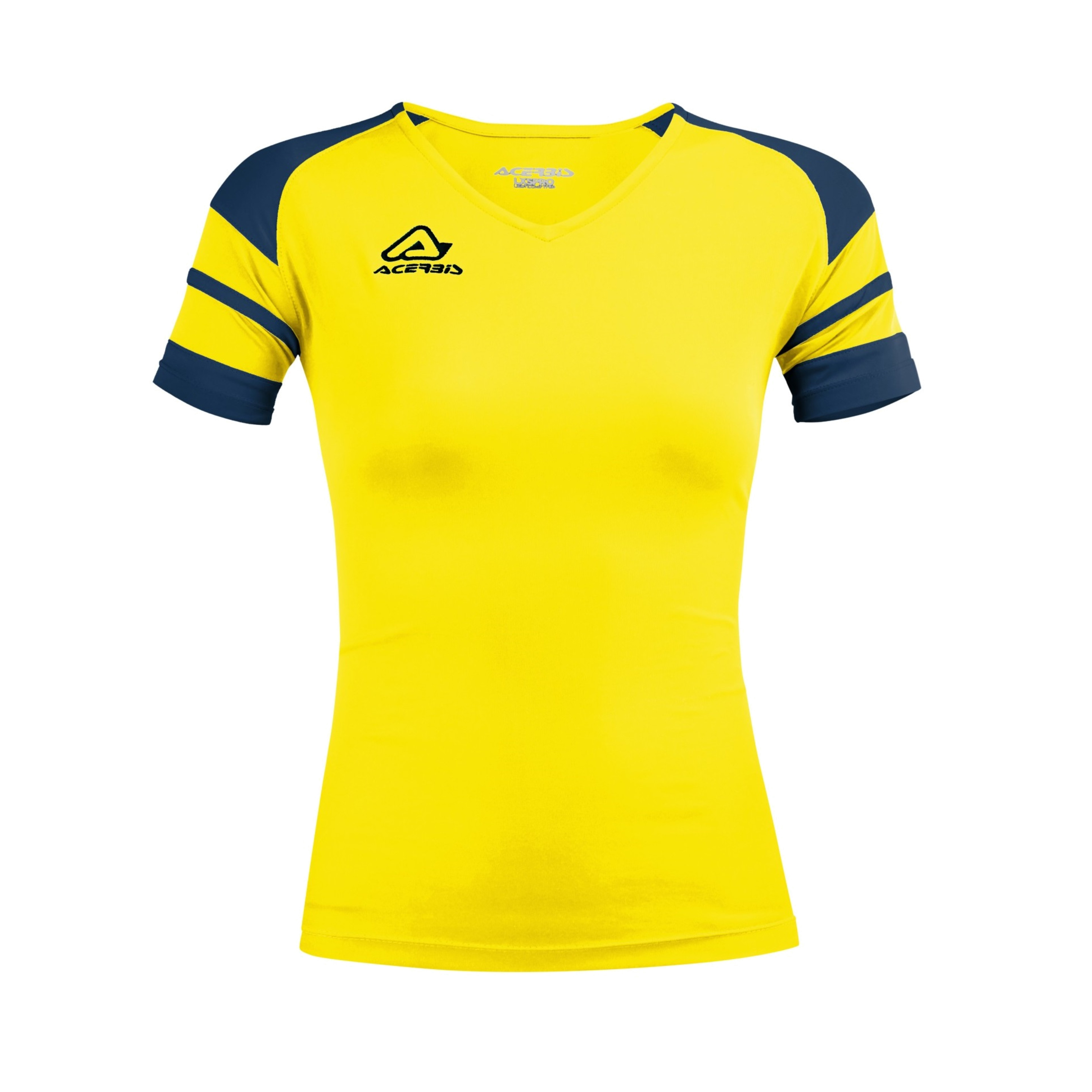 Camiseta Acerbis Kemari Manga Corta (Mujer) - amarillo-azul - 