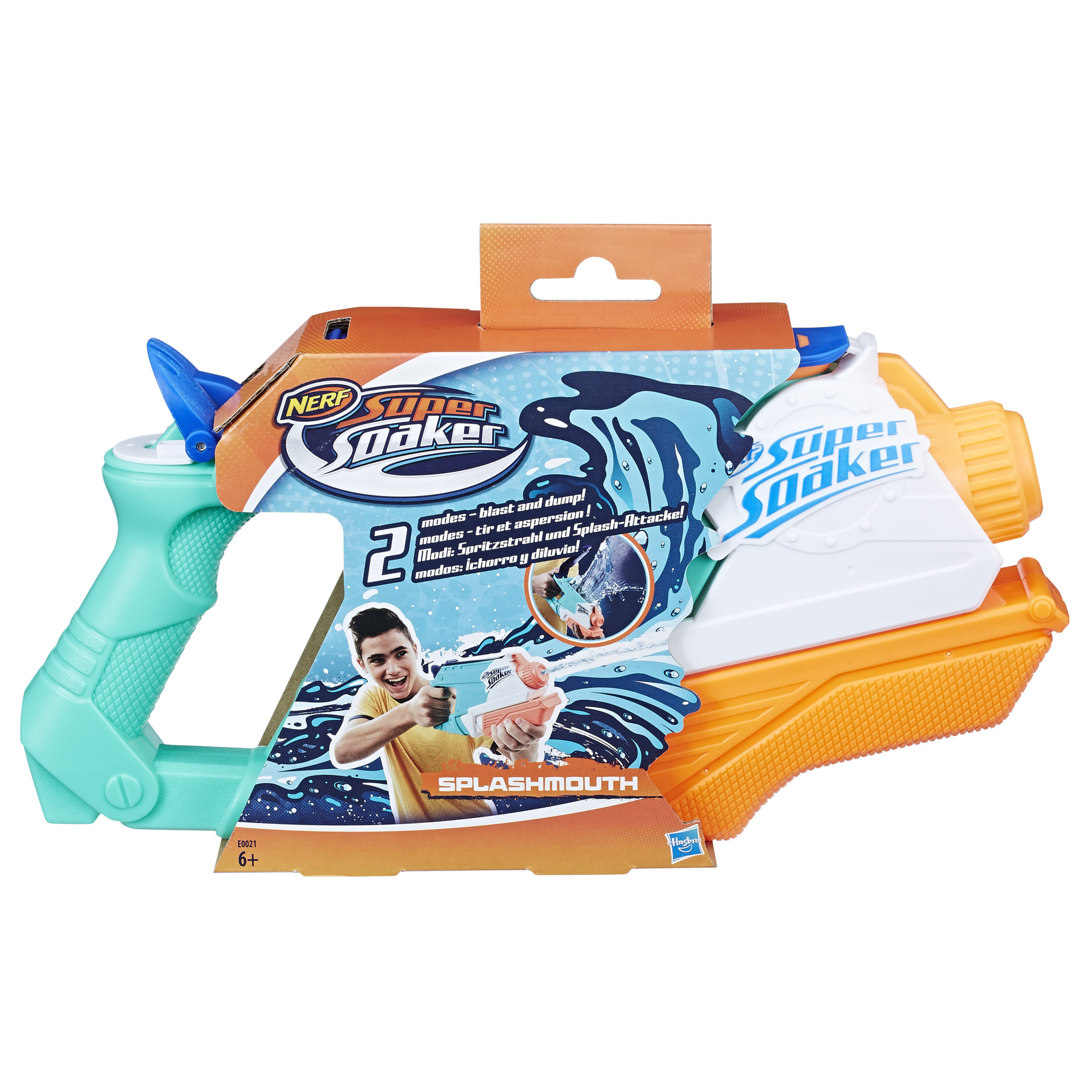 Pistola De Agua Nerf Supersoaker Splash Mouth 6 Años+