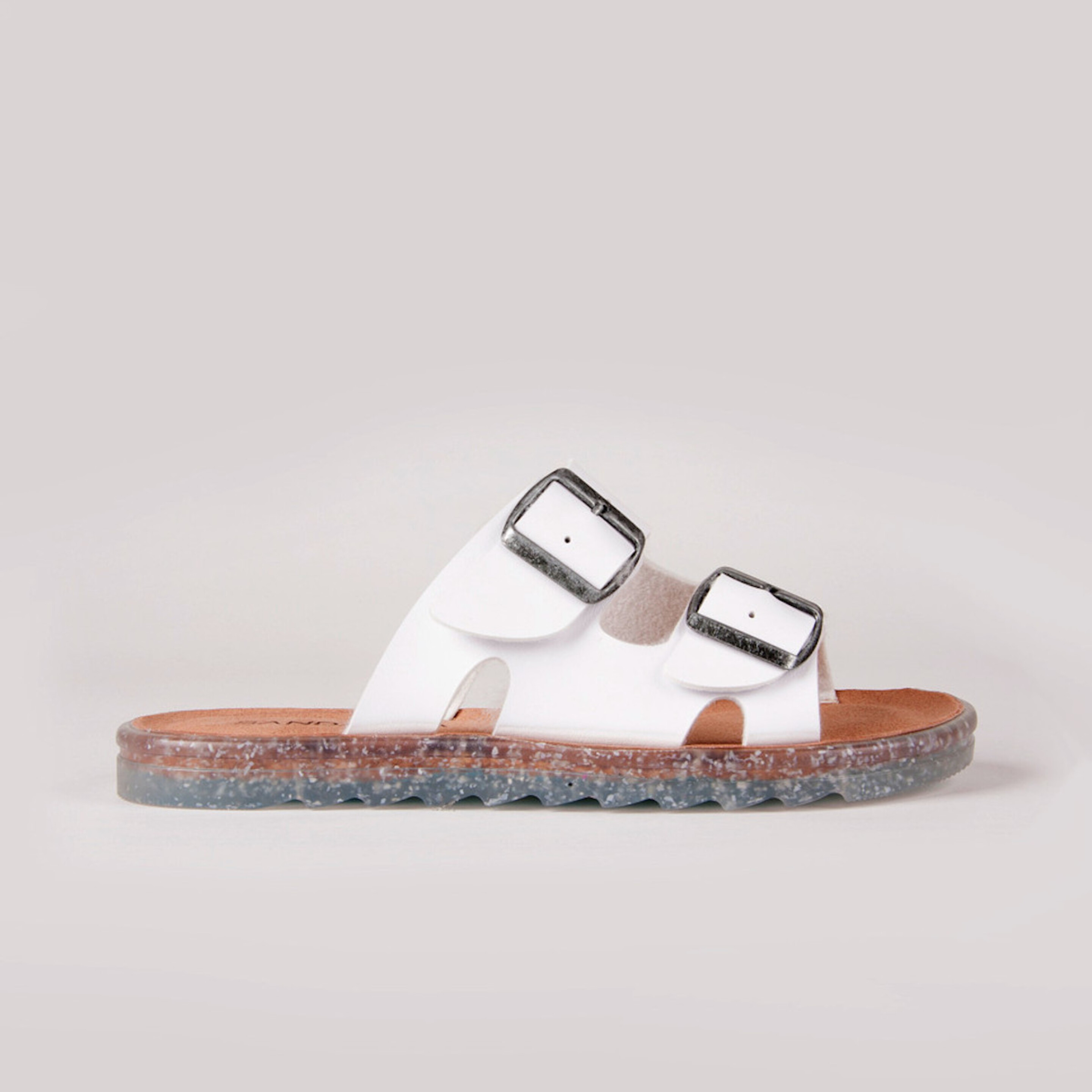 Sandalika Recycled Sia White