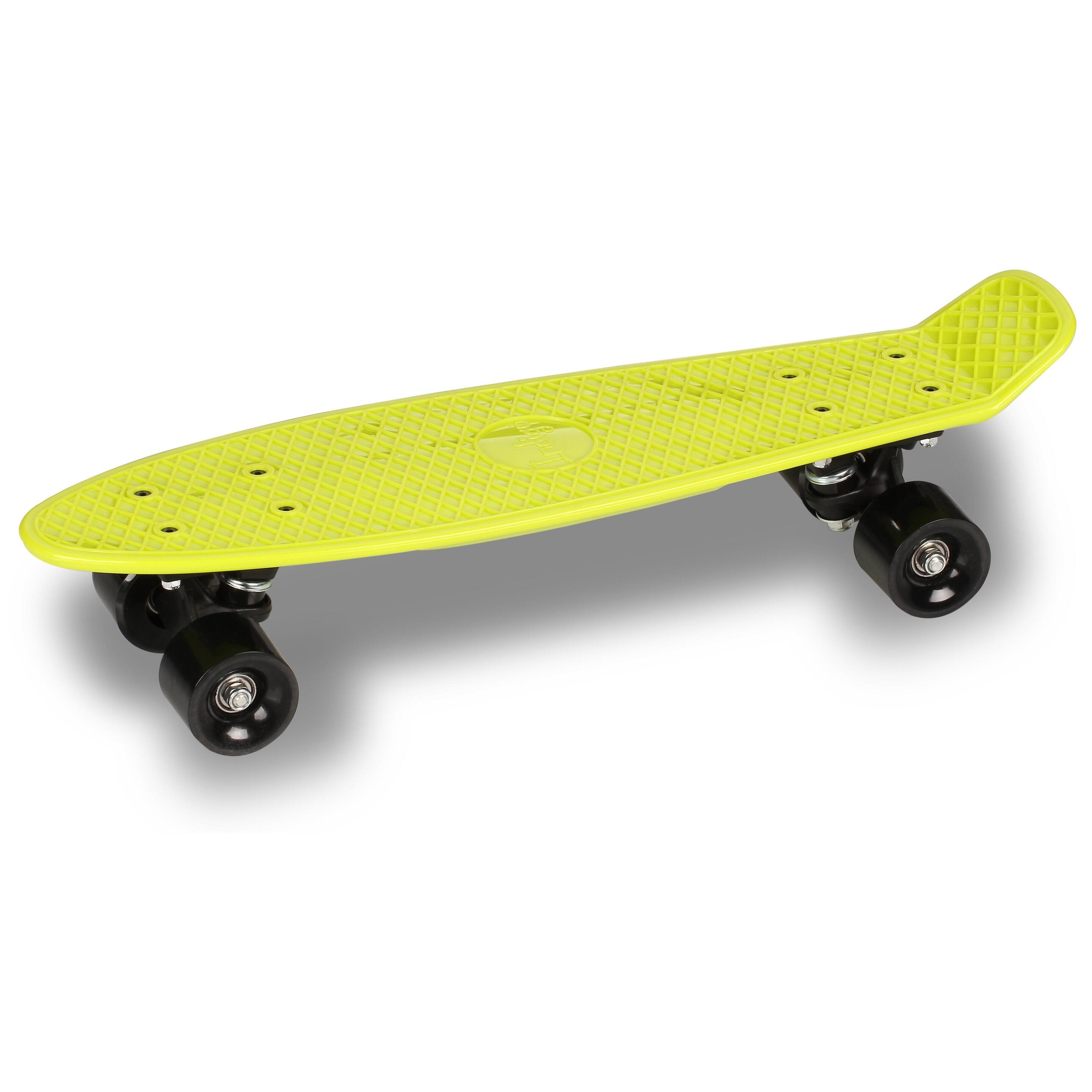 Skateboard De Pvc Cruiser Indigo 56,5 * 15 Cm - verde - 