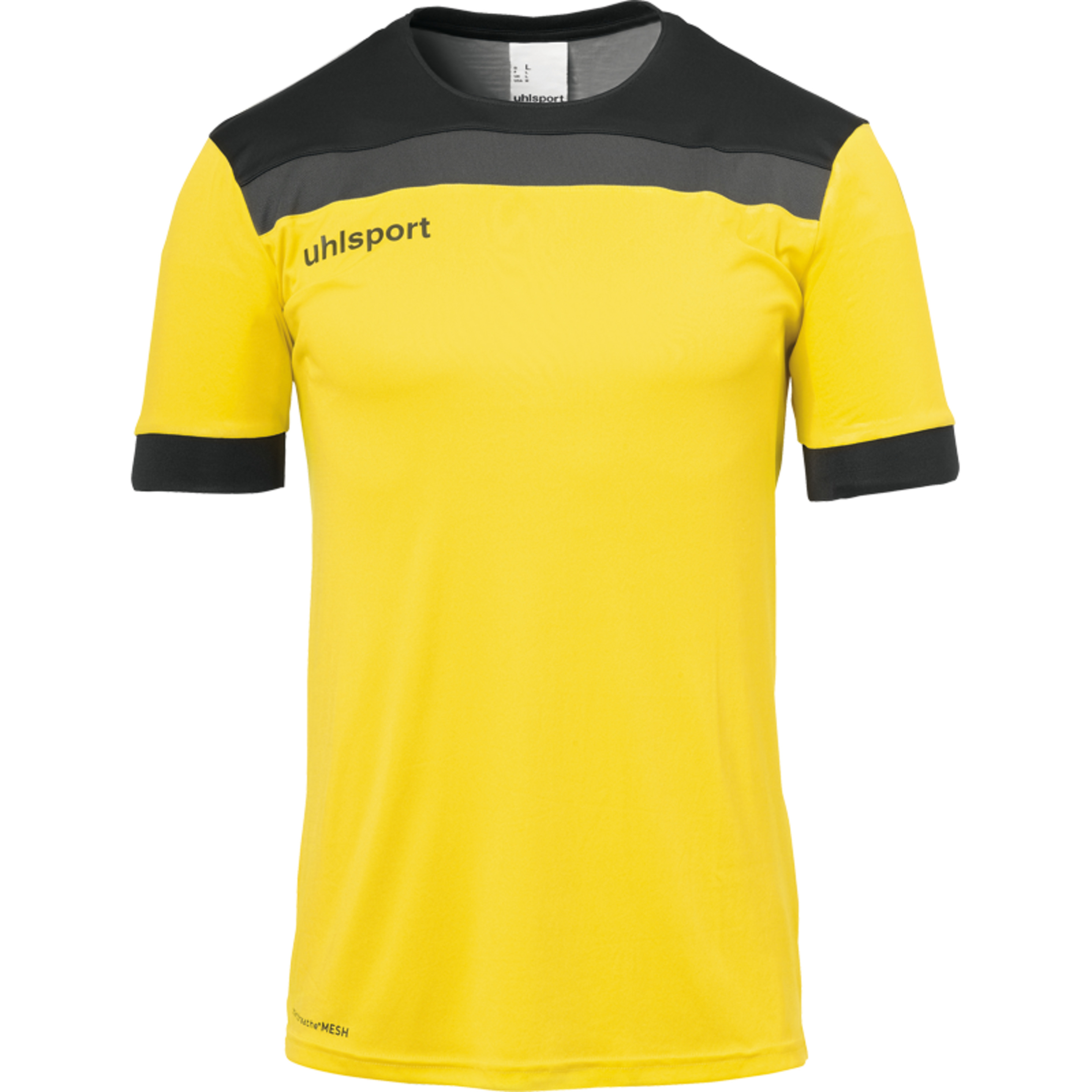 Offense 23 Shirt Shortsleeved Lima Amarillo/negro/antra Uhlsport - negro-amarillo - 