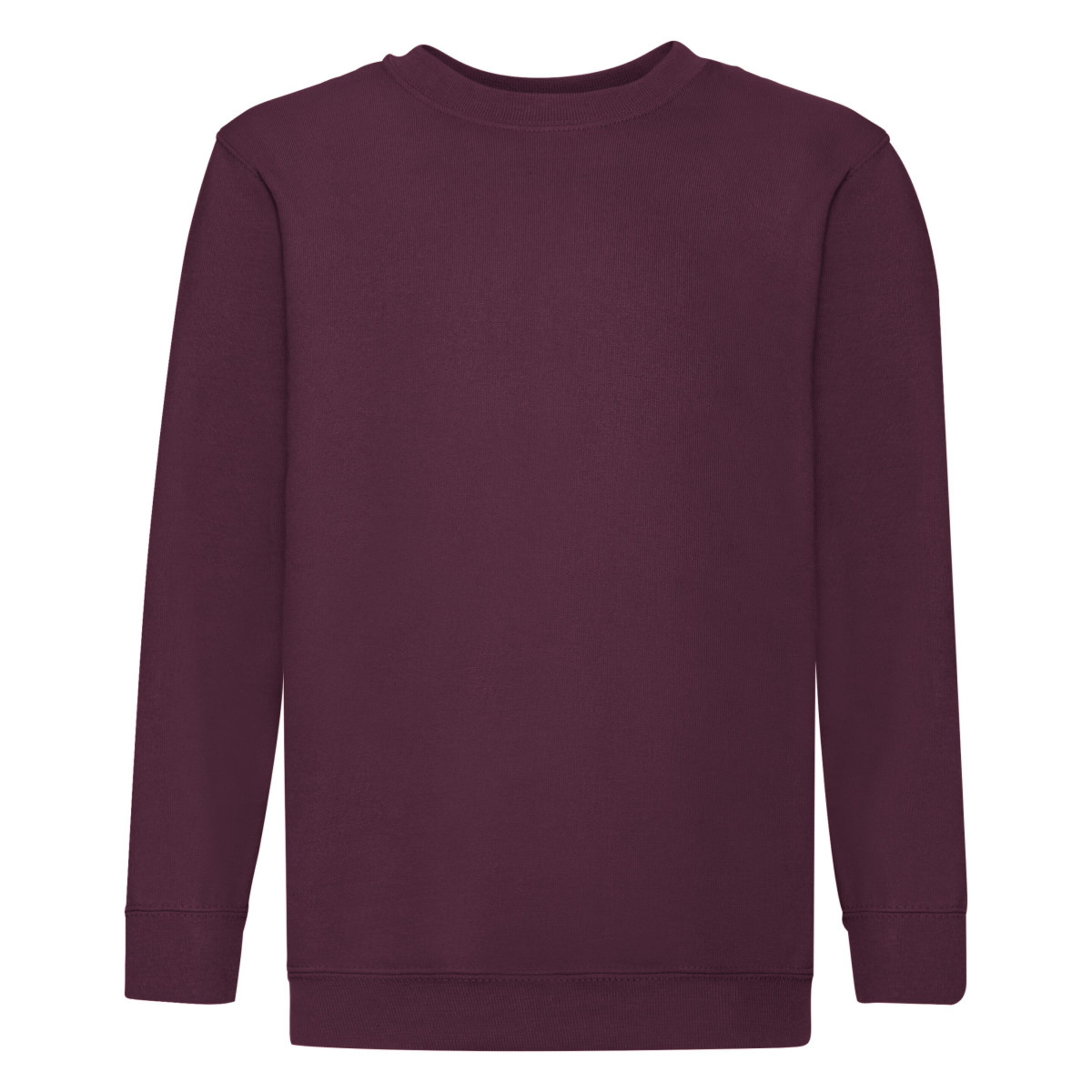 Sudadera Fruit Of The Loom Con Mangas Set-in (pack 2) - burgundy - 
