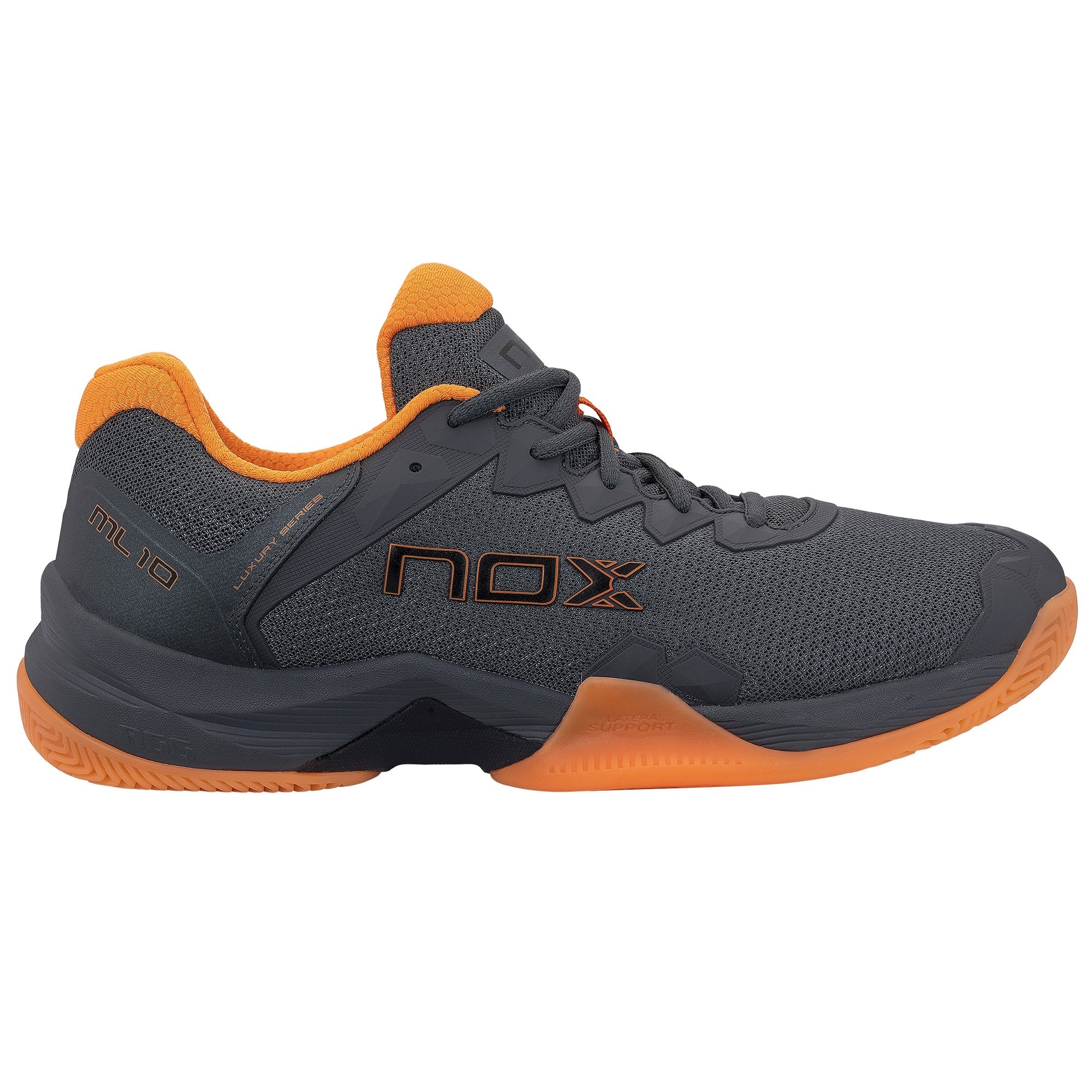 Zapatillas De Pádel Nox Ml10 Hexa - gris-naranja - 