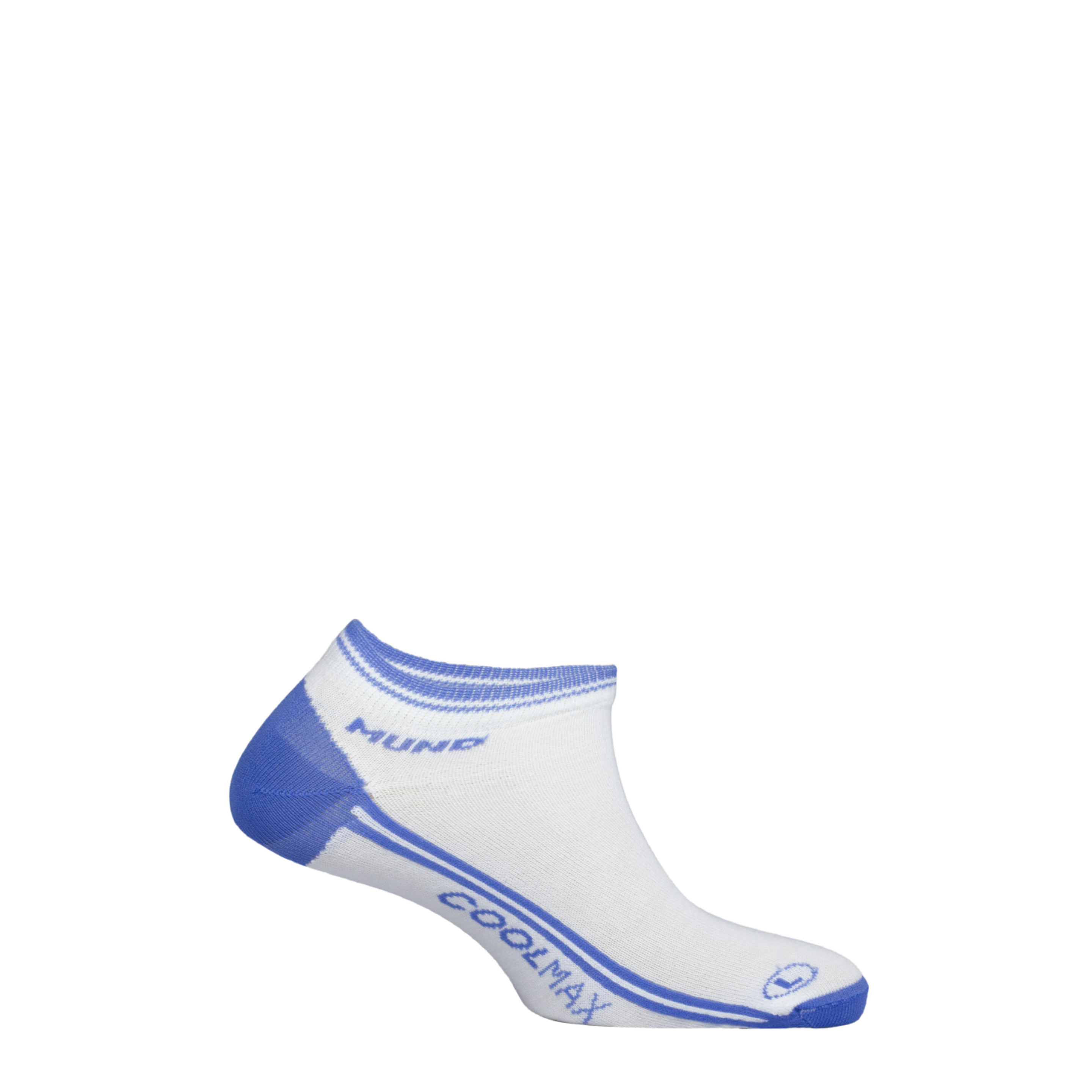 Calcetines Invisible Coolmax® - blanco_azul - Calcetines Fitness  MKP