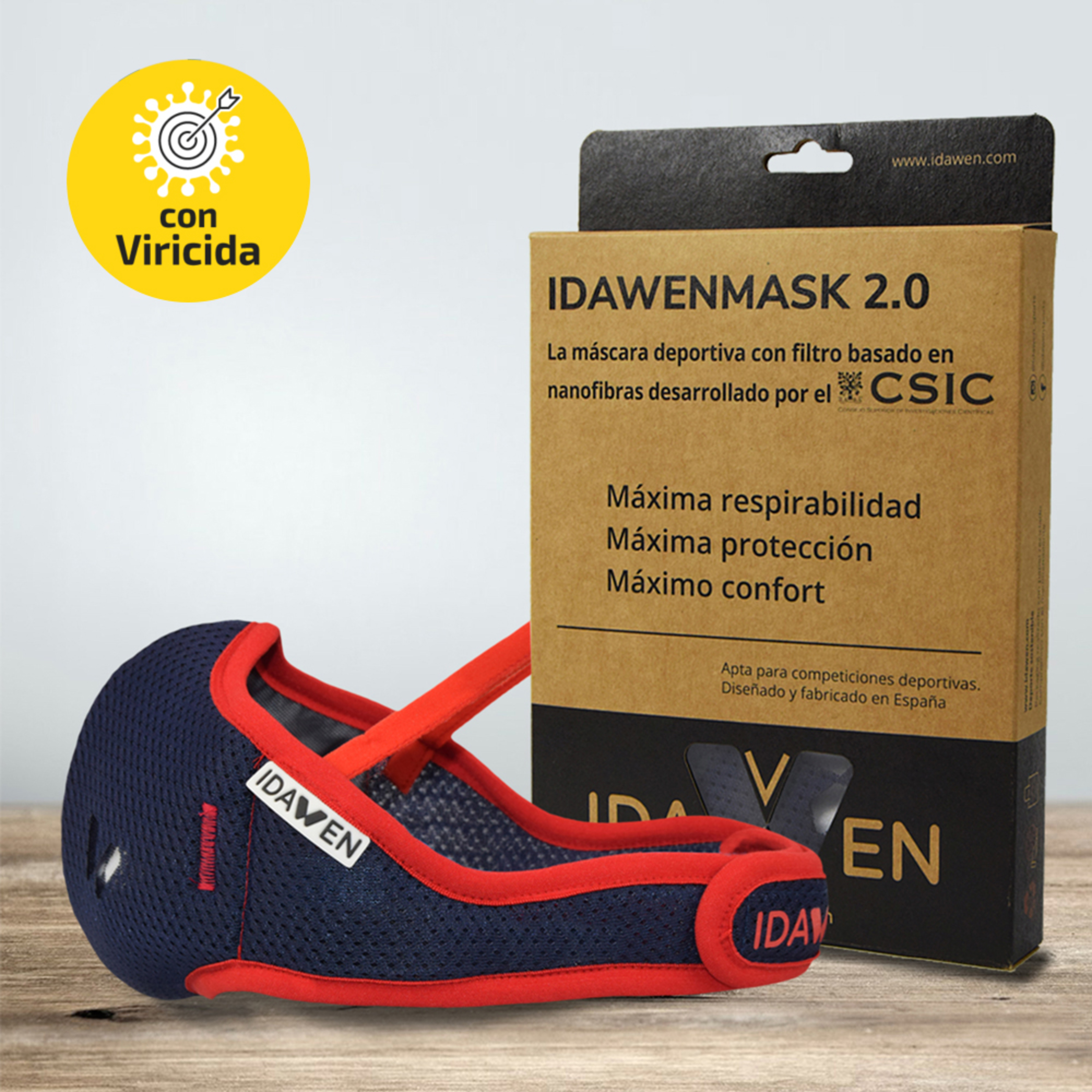 Mascarilla Deportiva Idawenmask2.0 Ultralight